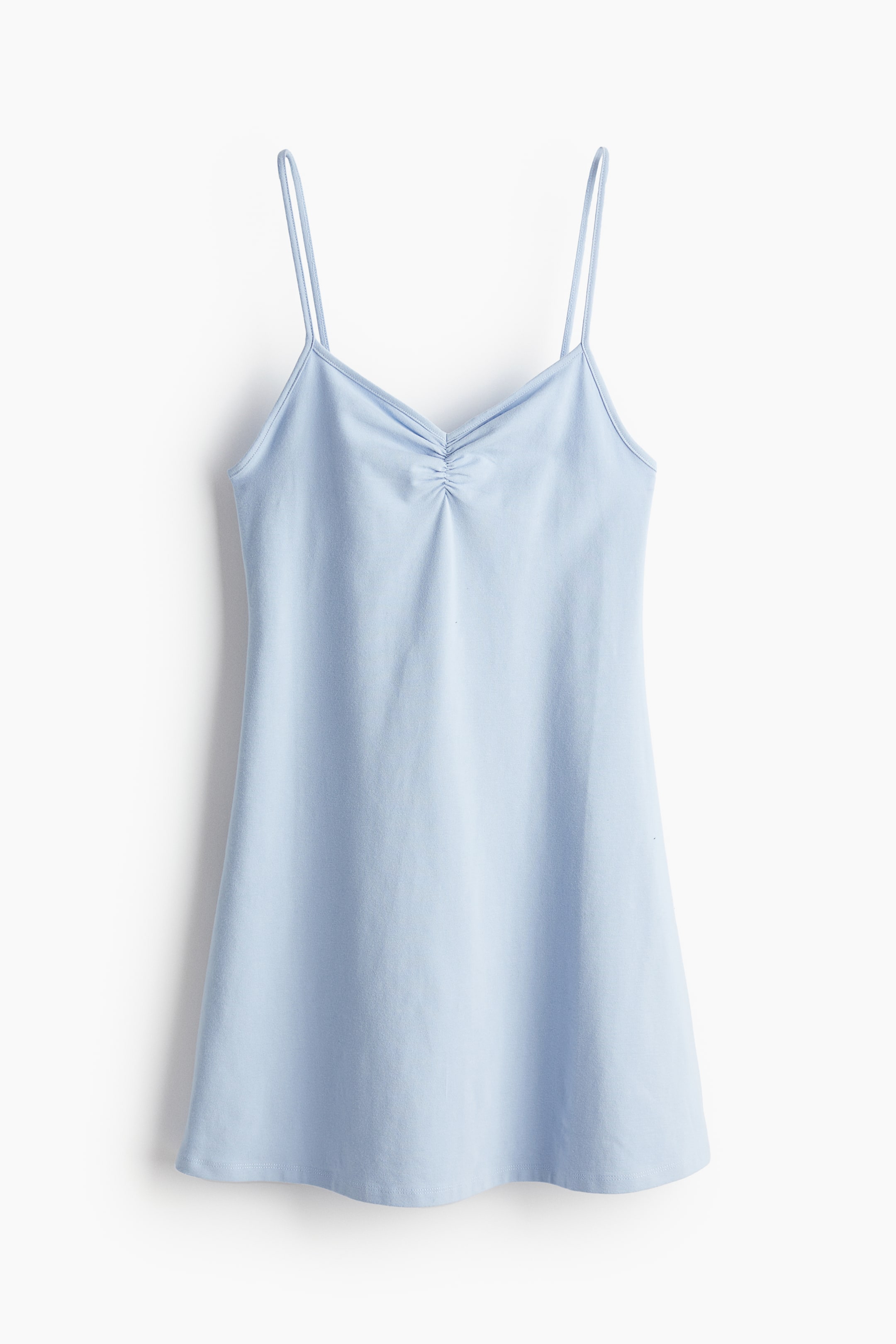 View larger image: Flared-skirt jersey dress - Light blue - Ladies | H&M 1