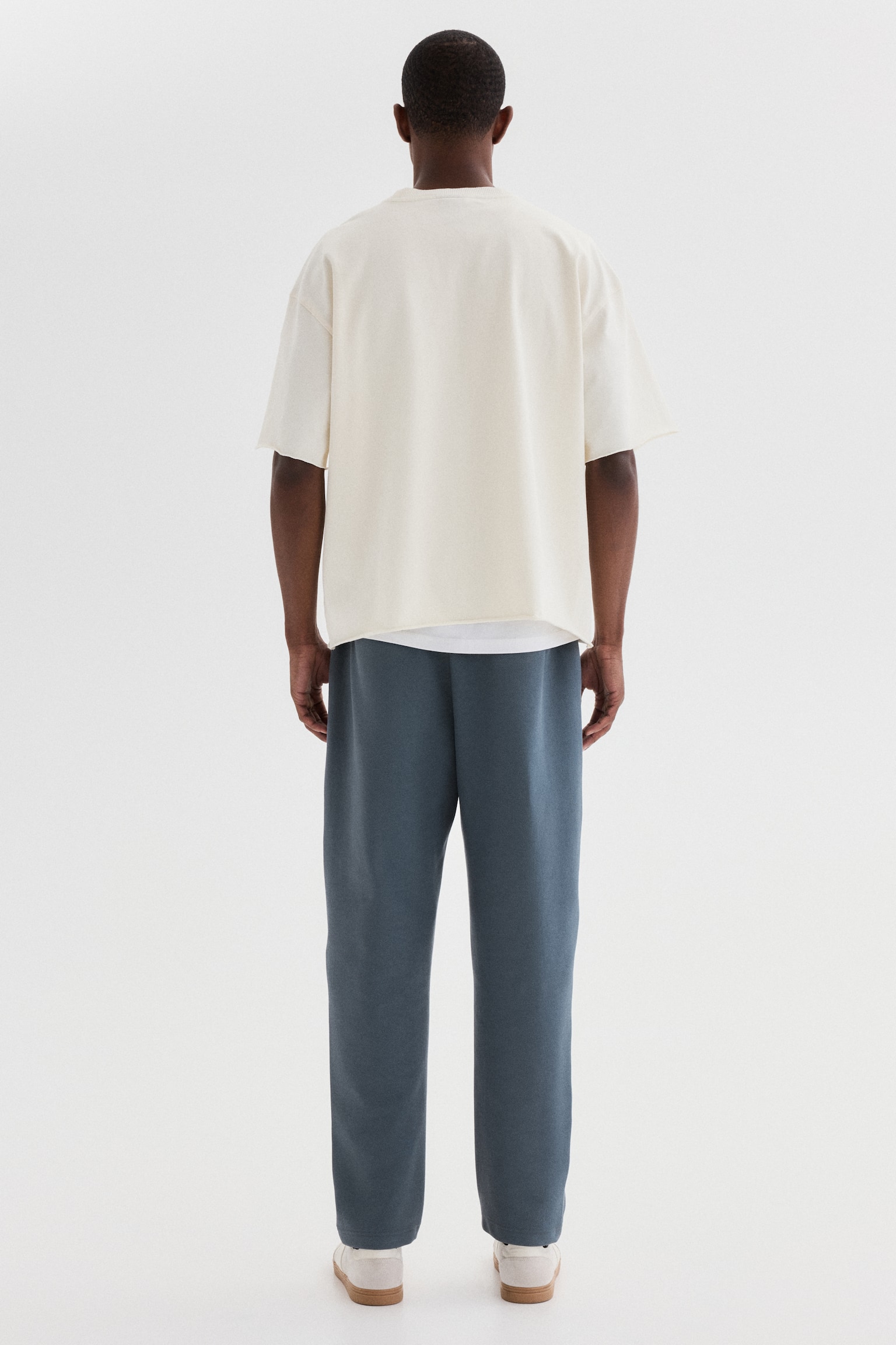 Regular Fit Joggers - Grey/Black/Cream/Light beige - 4