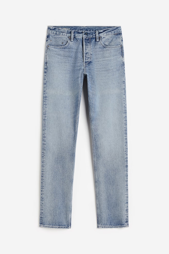 Triple A Regular Straight Jeans - Blue - 2