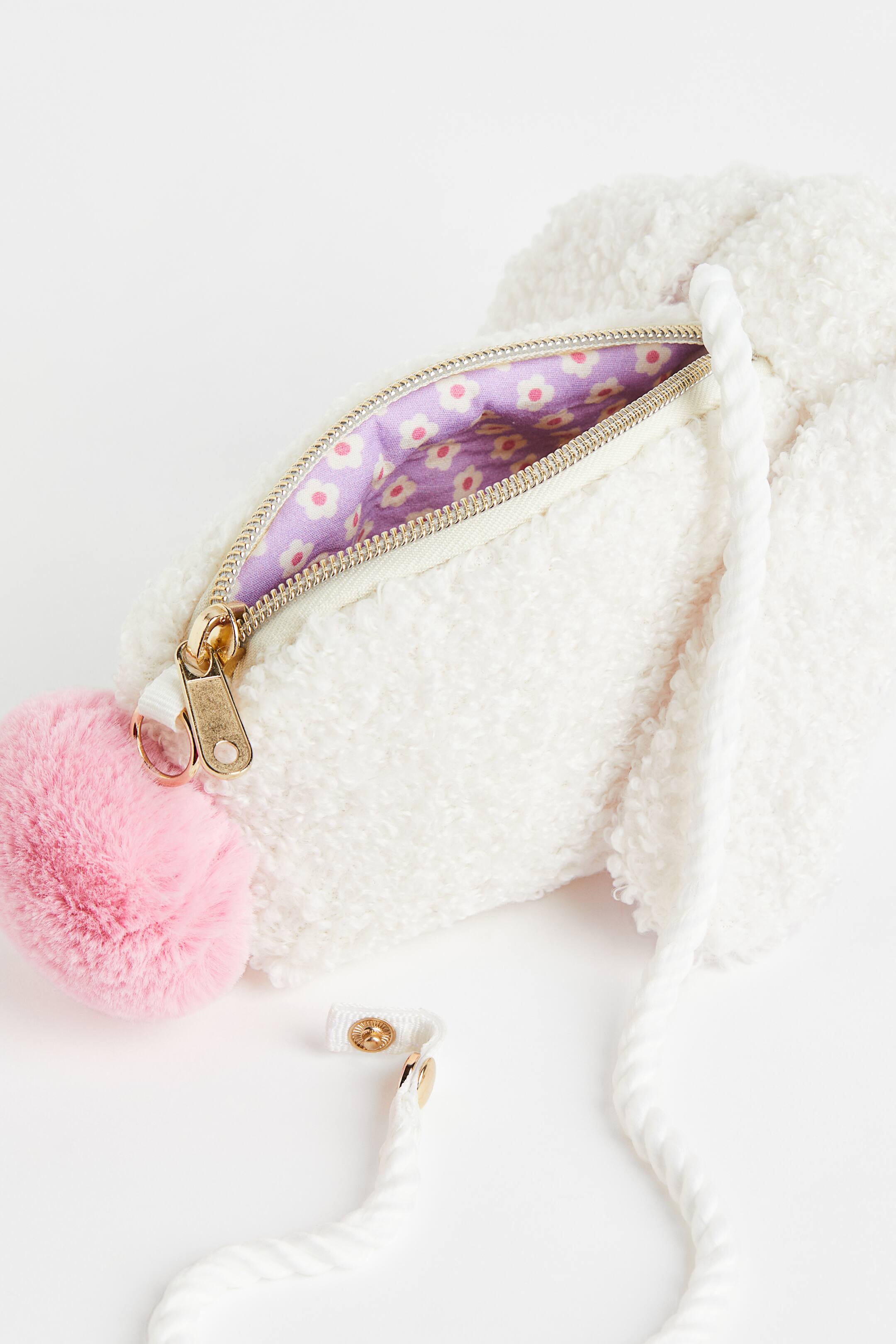 Fluffy Shoulder Bag White/rabbit Kids H&M US