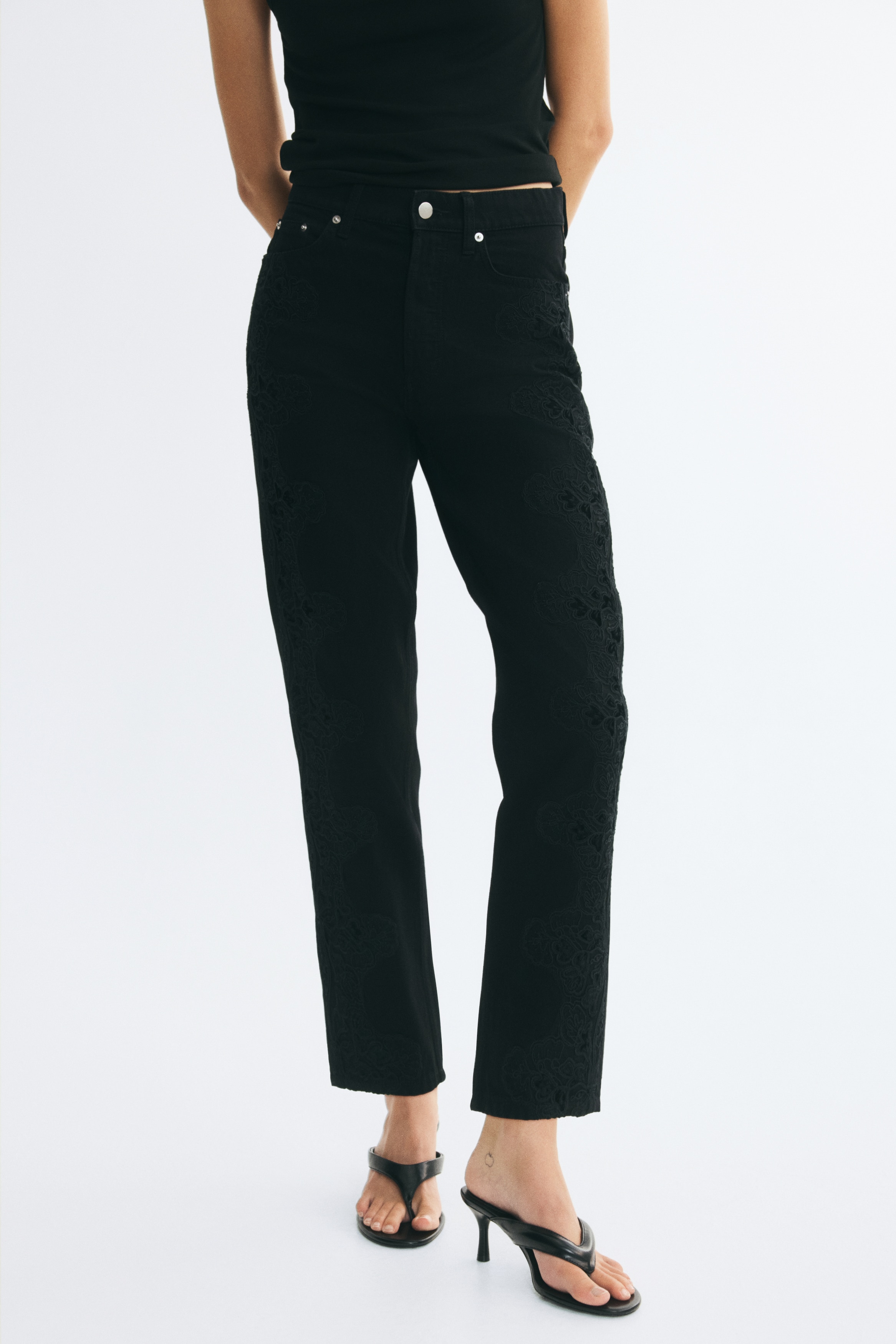 Straight Regular Waist Jeans