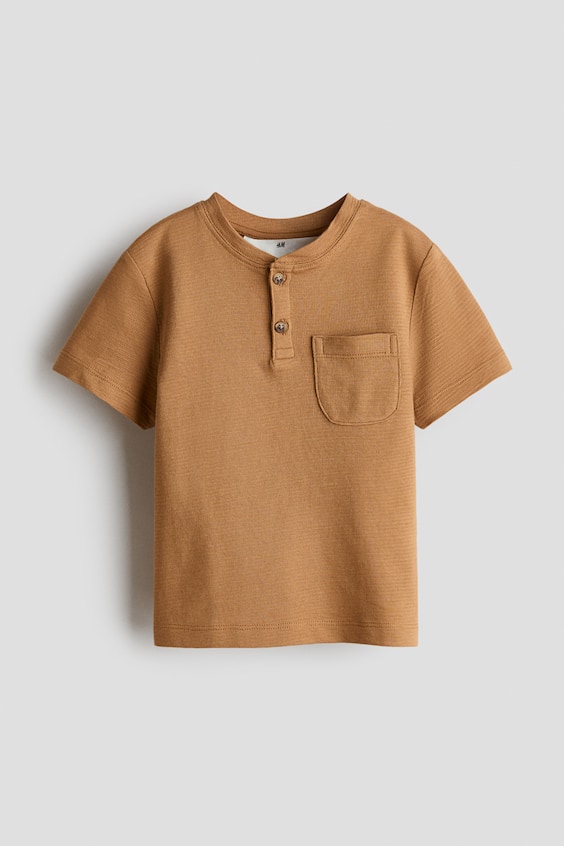 Детские футболки H&M Henley T-Shirt