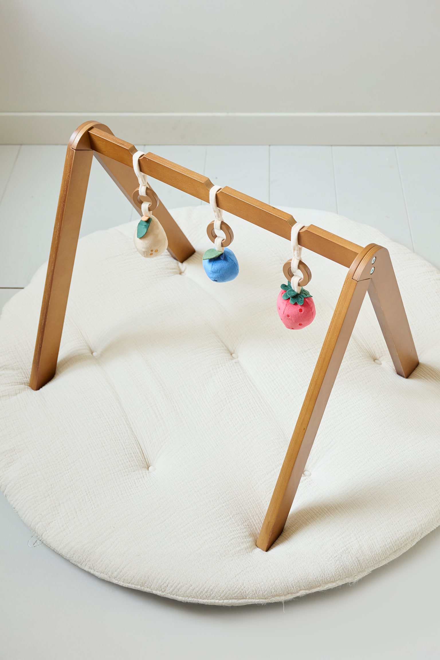 Baby Play Gym - Foret - Walnut/Natural - 4