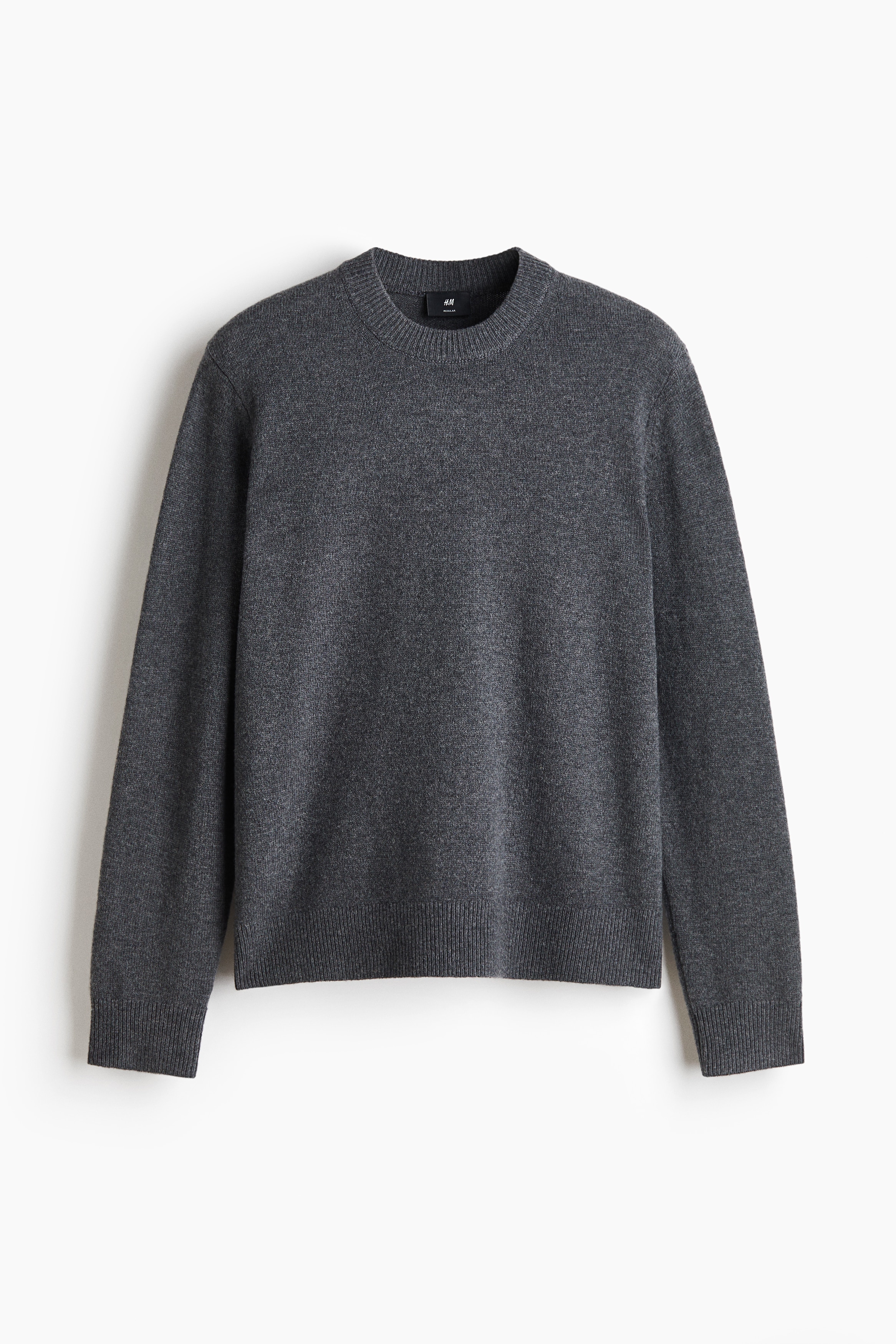 Regular-Fit Wool Sweater - Dark gray/Taupe/Dusty blue/Dark brown/Dusty green
