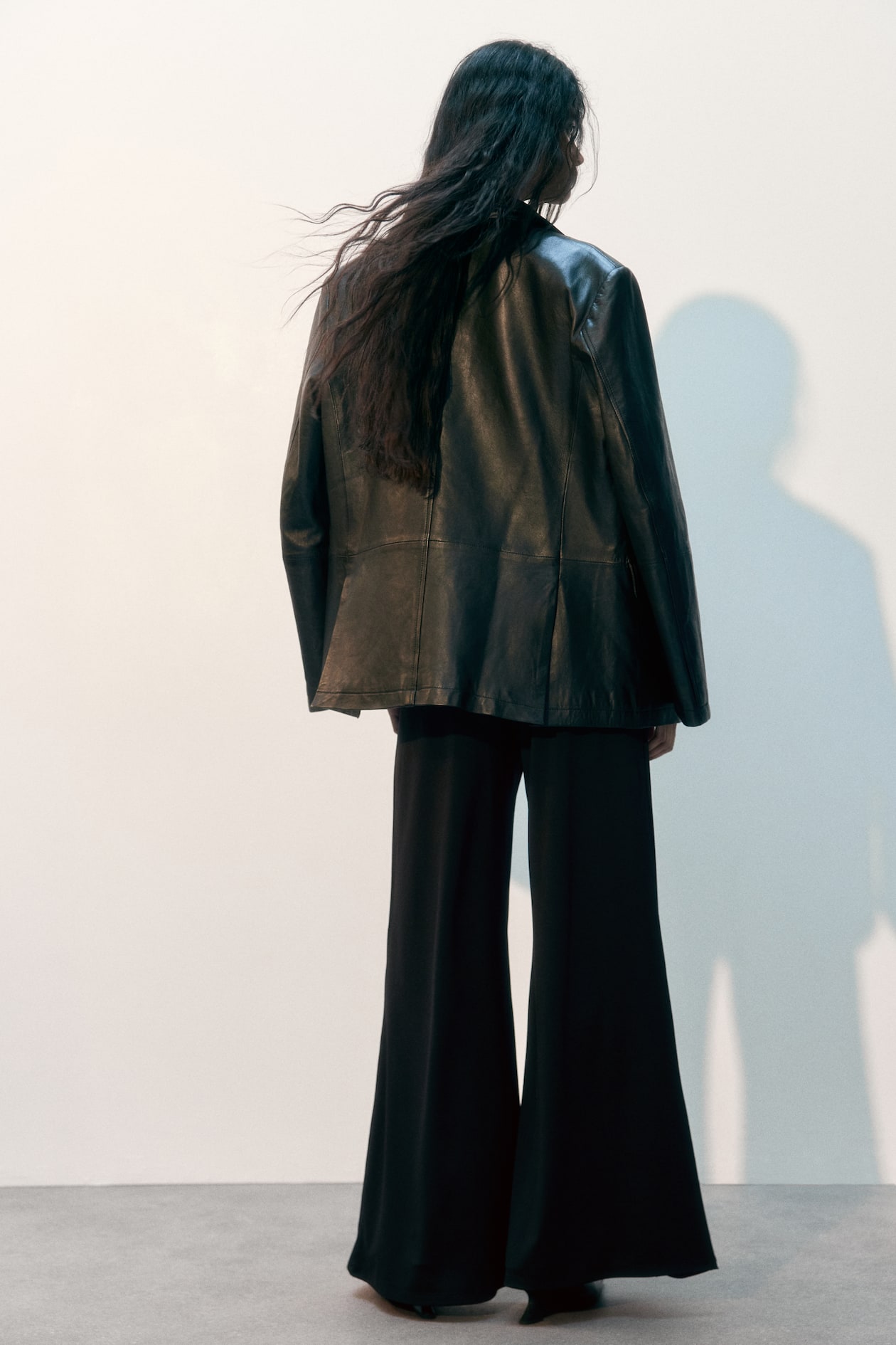 Wide-Leg Jersey Pants - image 3