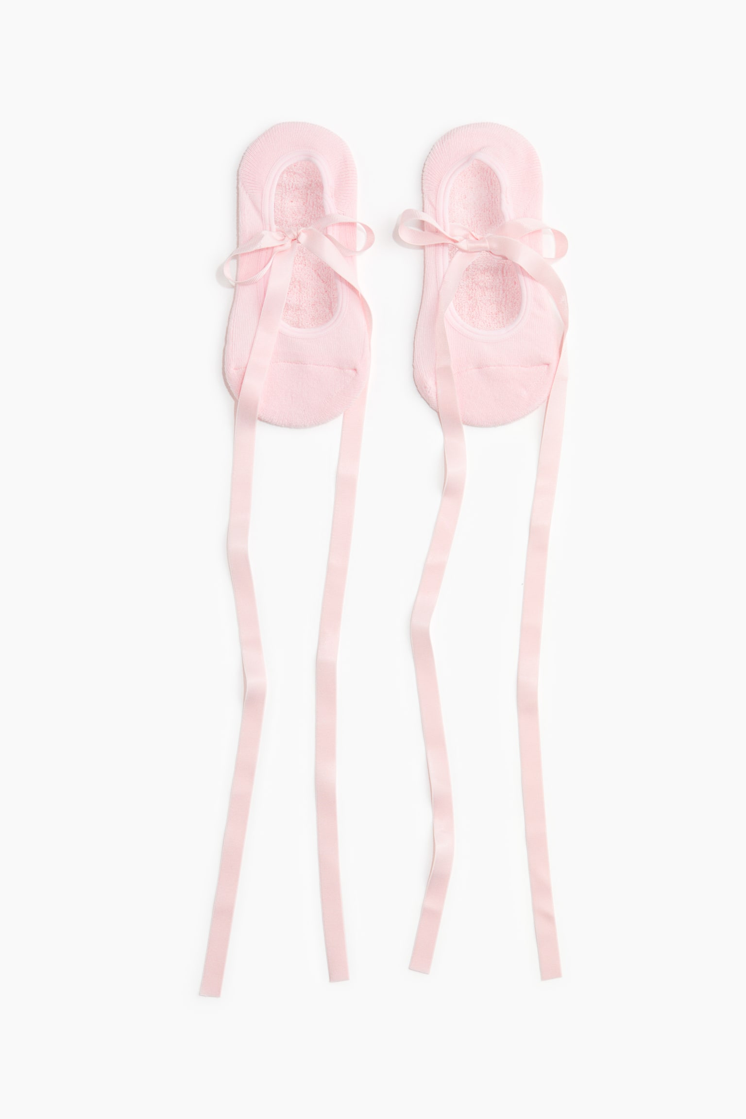 Chaussettes de danse - Rose clair/Noir