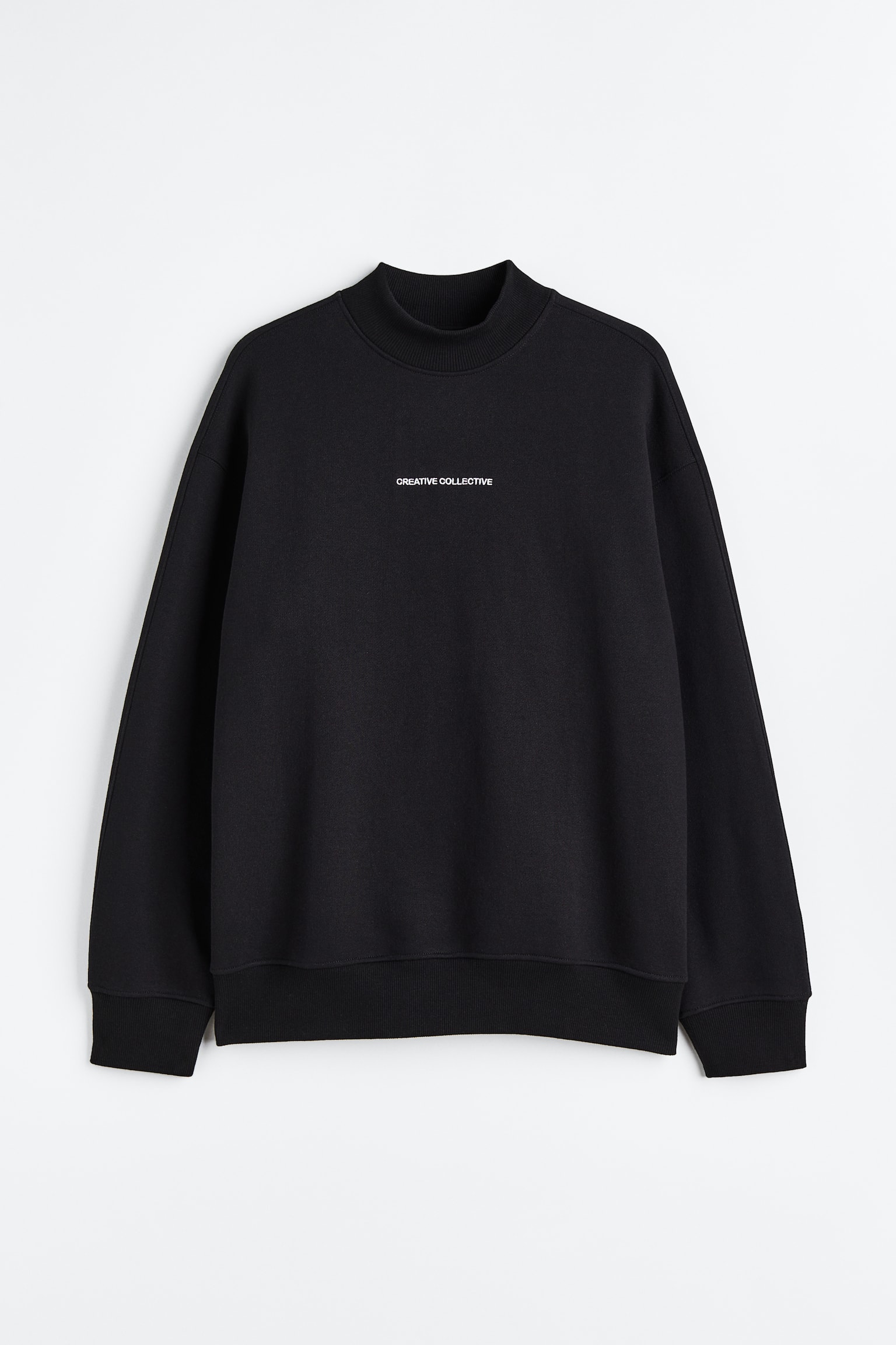 Relaxed Fit Sweatshirt - Black/Creative Collective - 1