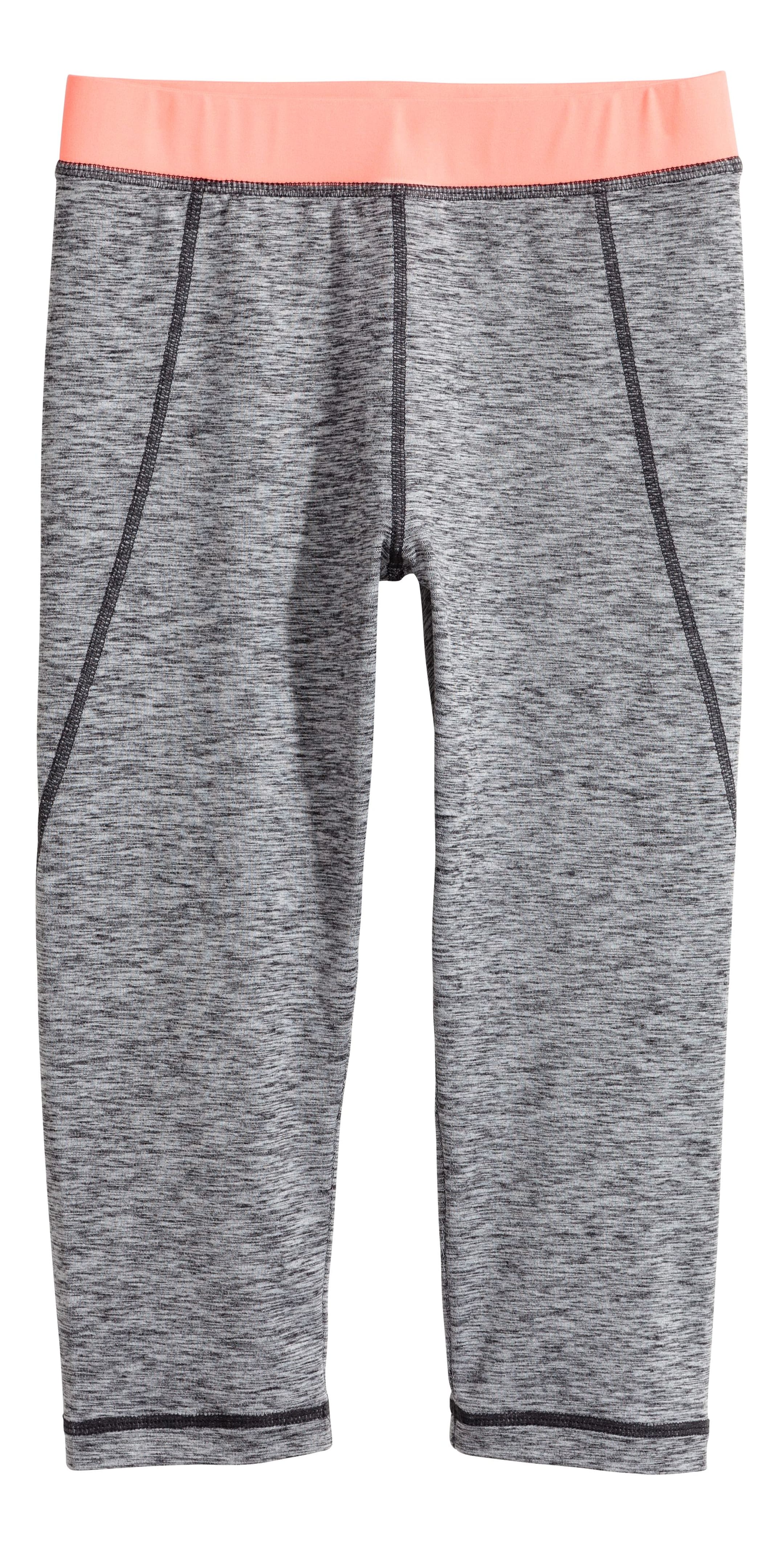View larger image: Collant sport 3/4 - Dark grey marl - Kids | H&M CA 1