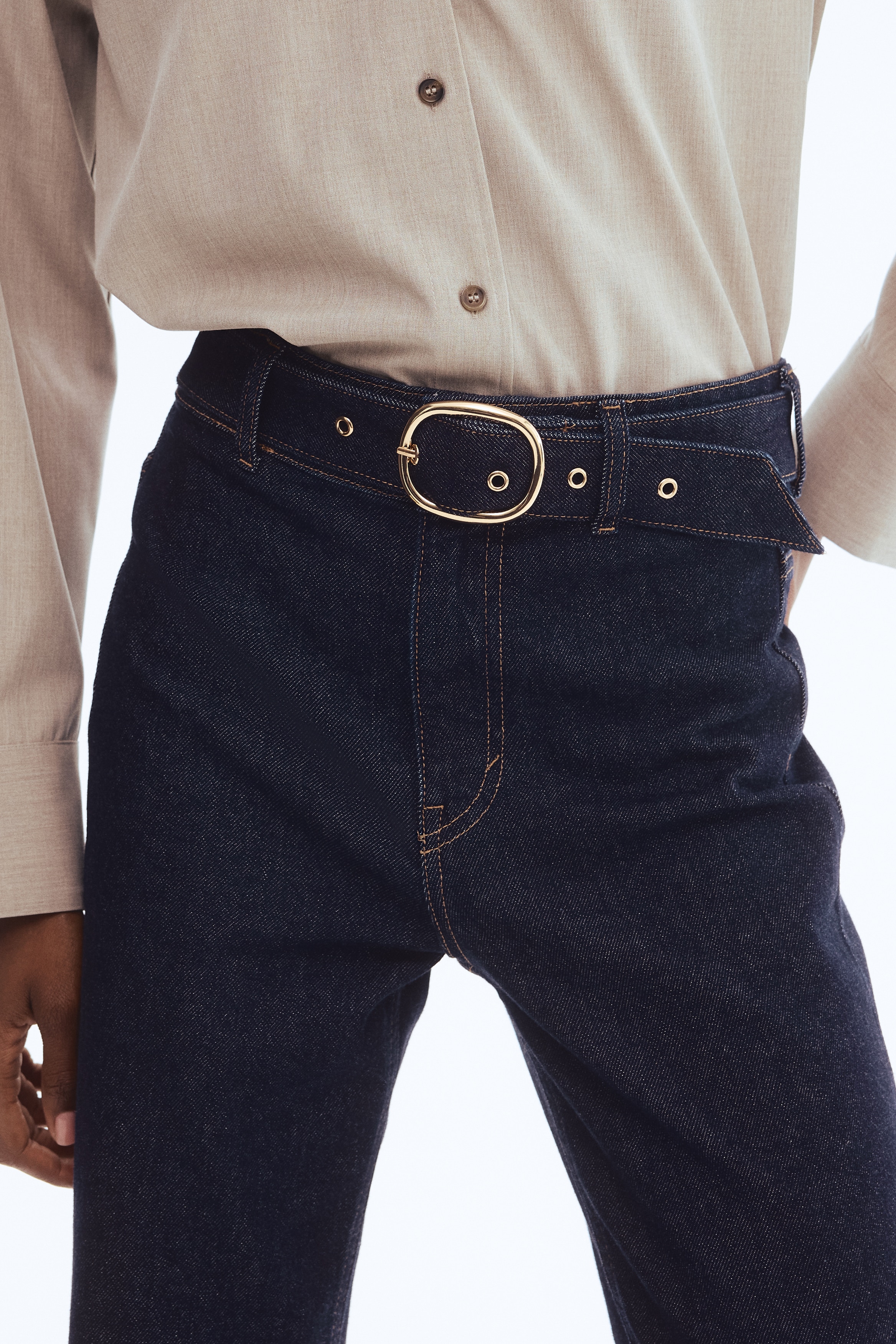Flared High Jeans