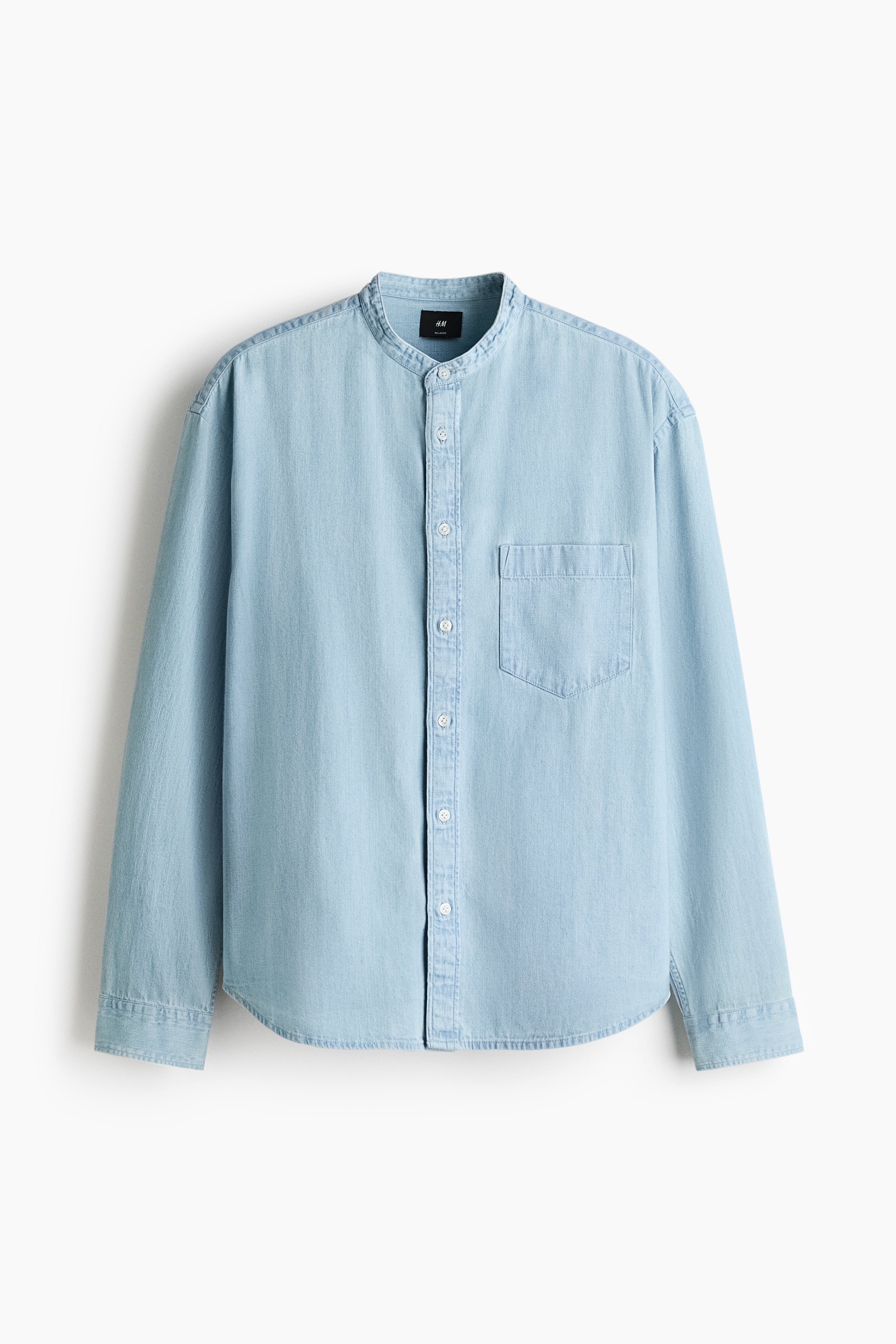 Relaxed Fit Denim shirt - Light denim blue