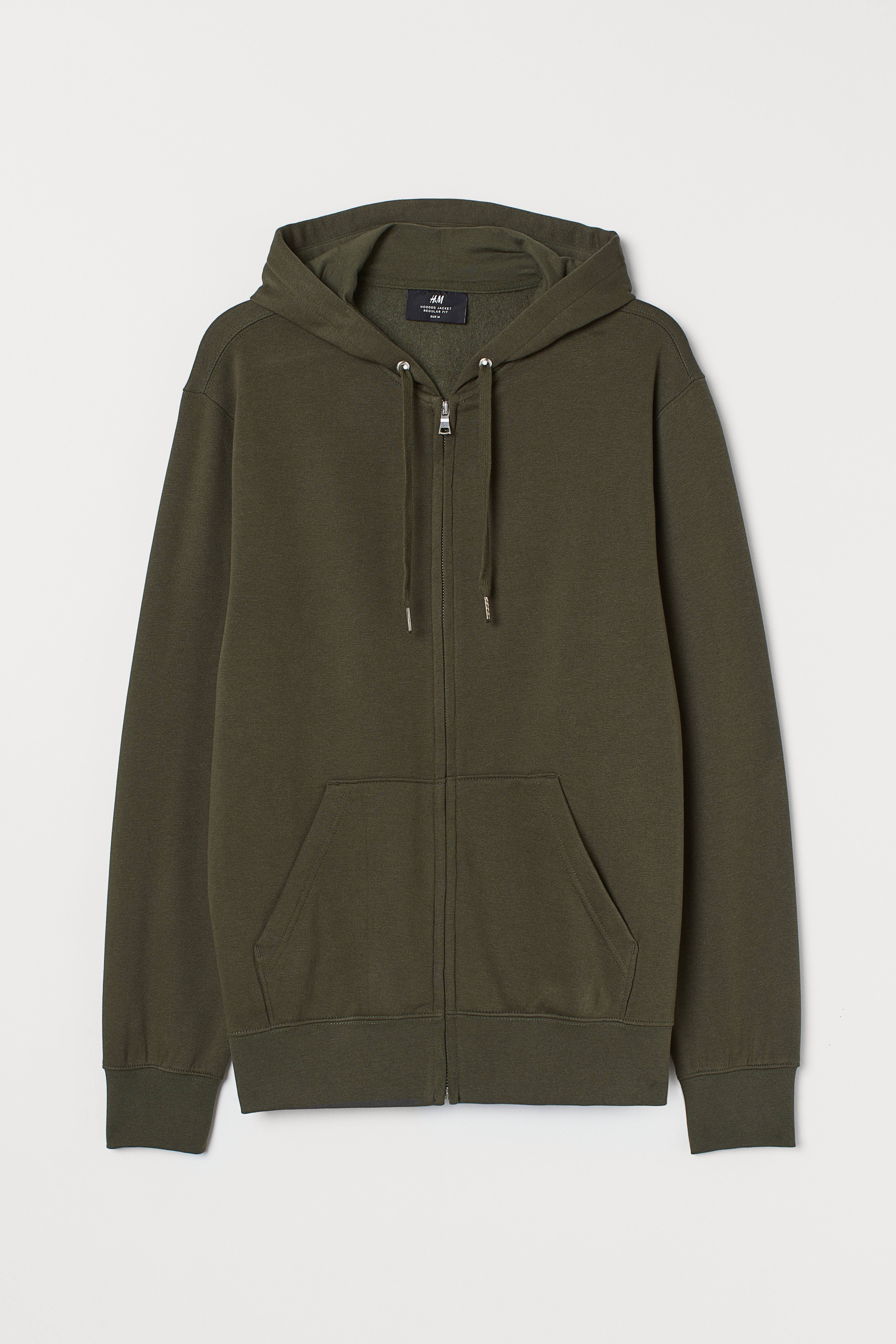 Regular Fit Hooded Jacket