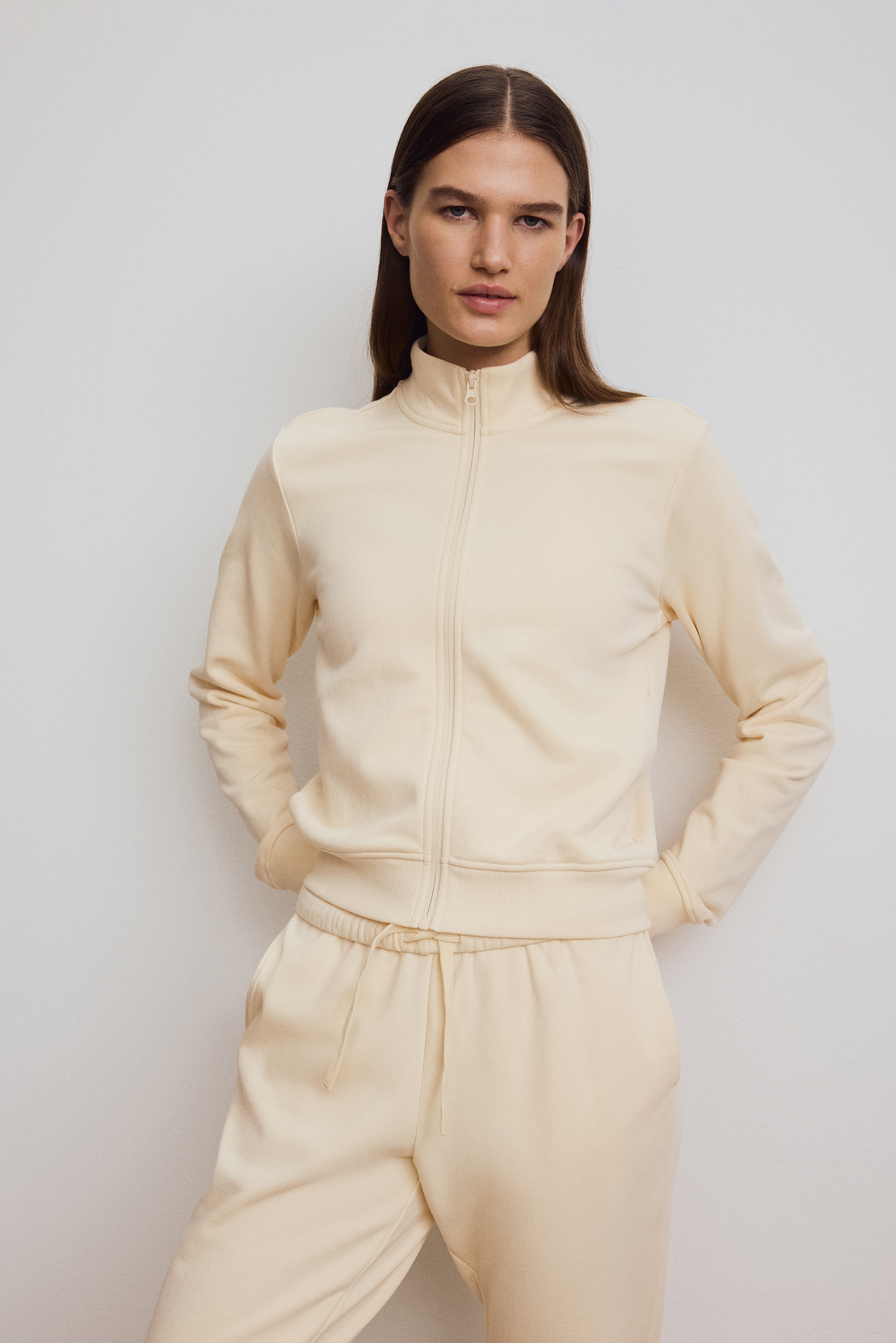 Giacca sportiva Slim Fit - Albicocca chiaro/Rosa antico