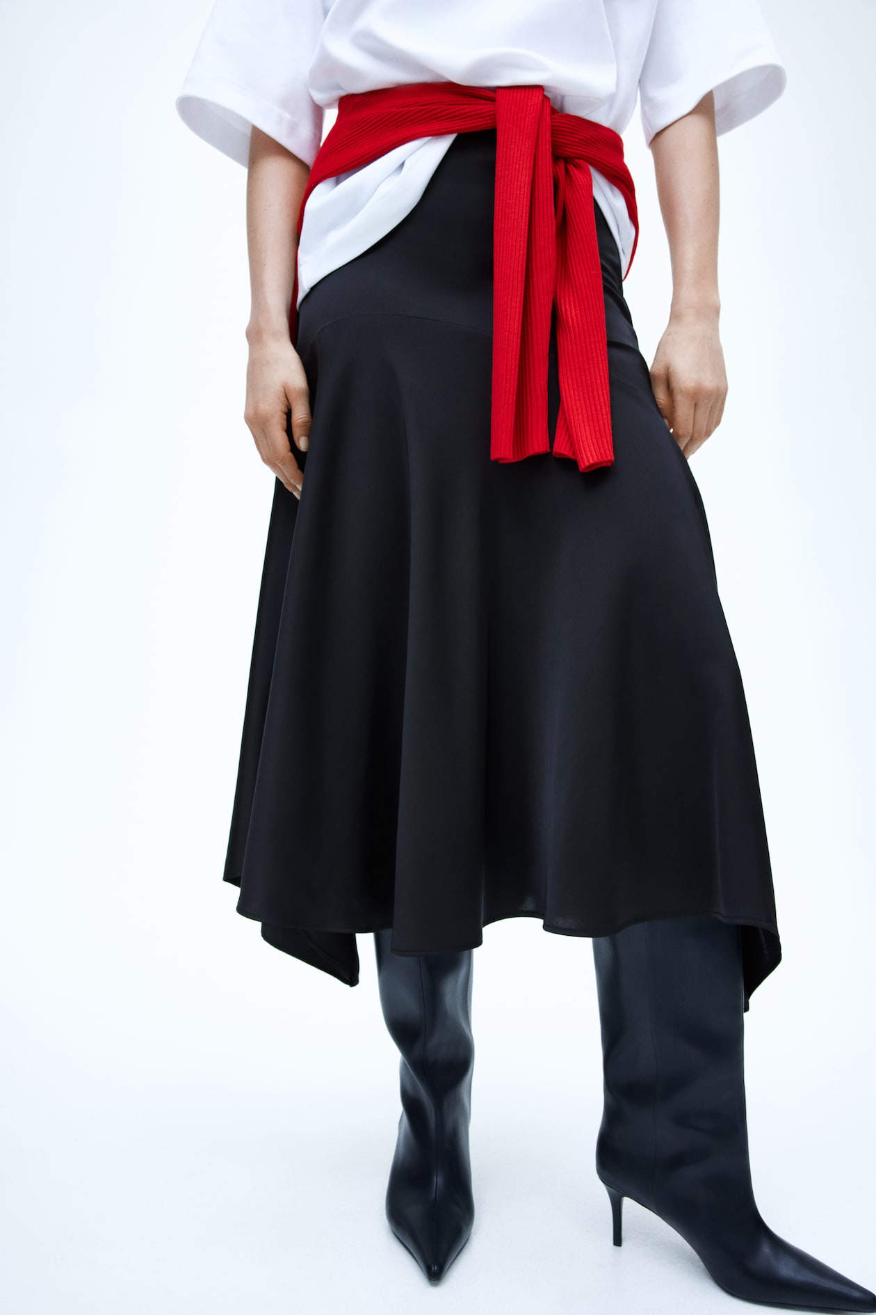 Satin Twill Skirt - image 3