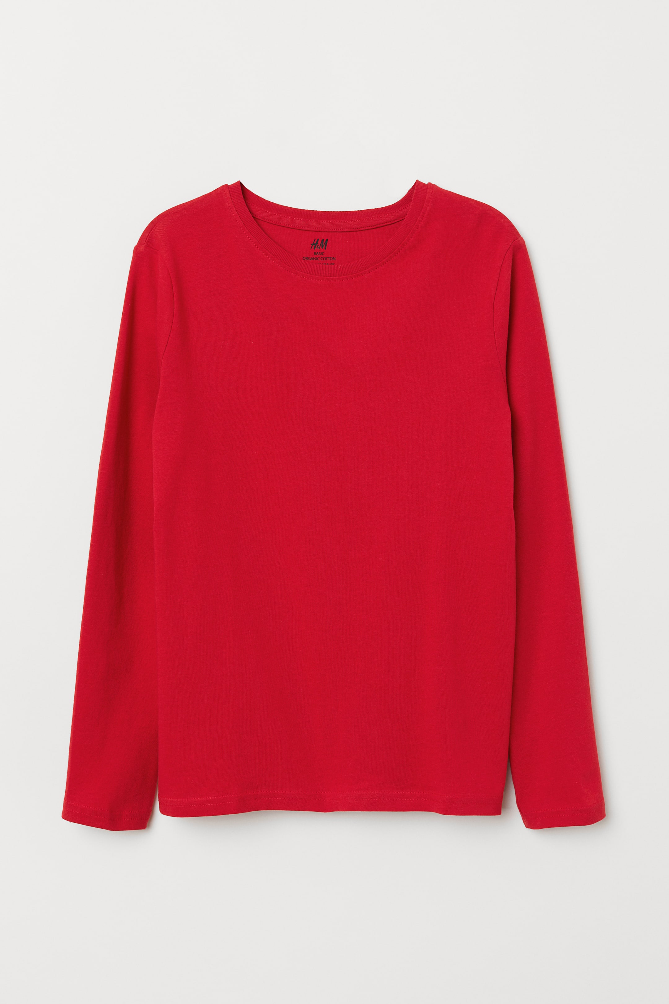 Grotere afbeelding bekijken: Shirt met lange mouwen - Rood - KINDEREN | H&M NL 1
