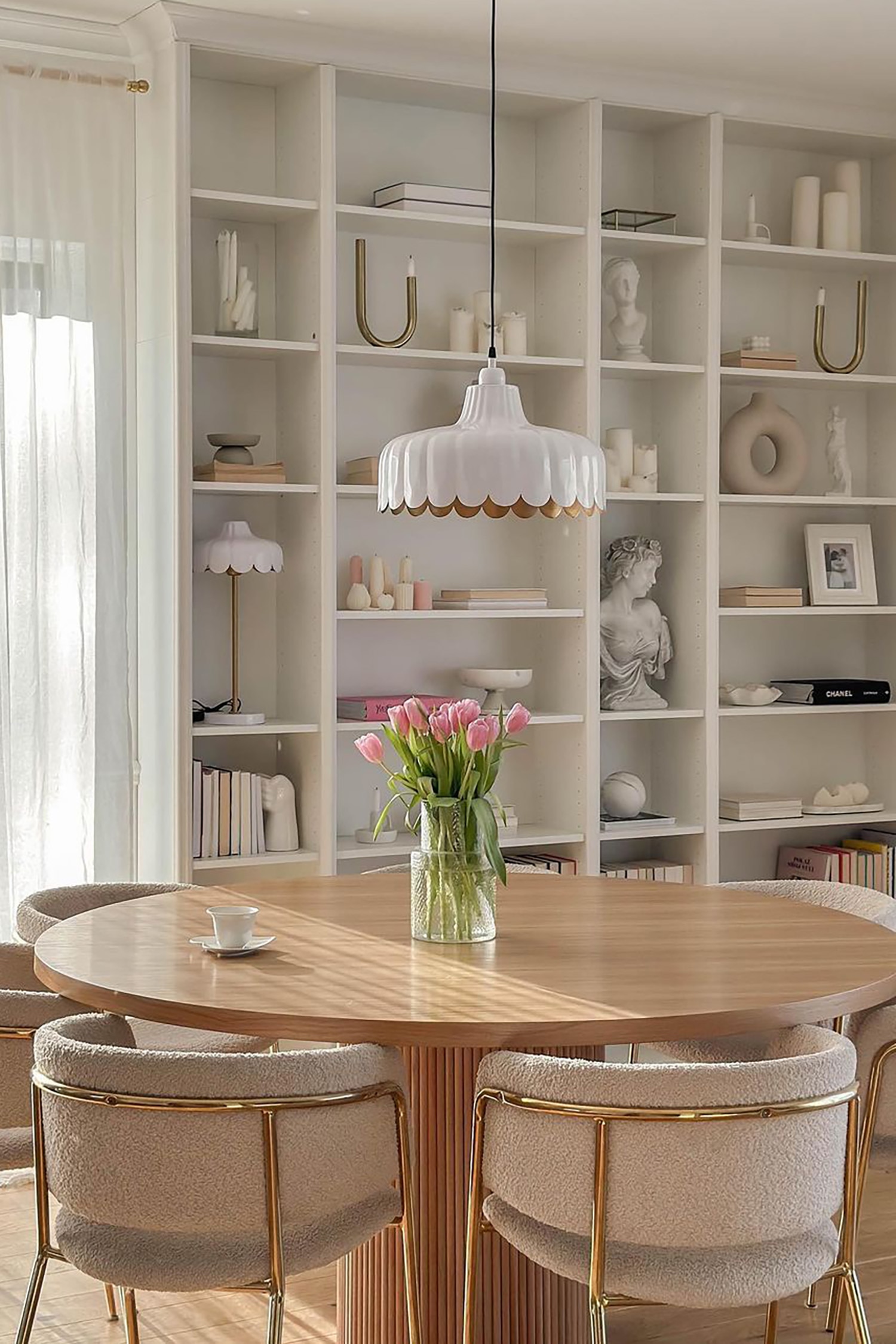 Candeeiro De Mesa Wells 50cm - Branco/Verde/Preto