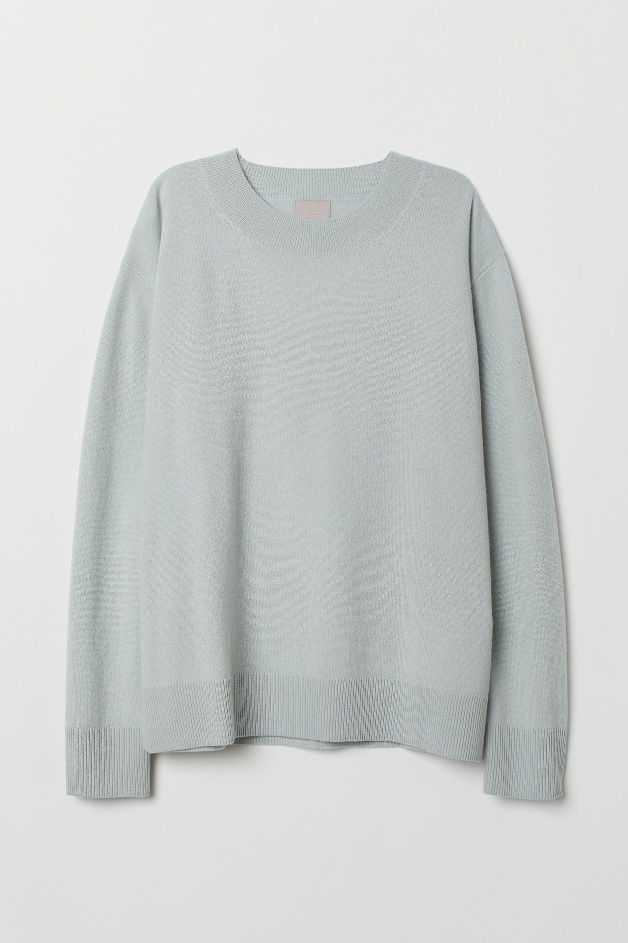 Cashmere Sweater - Long sleeve - Mint green - Ladies | H&M US