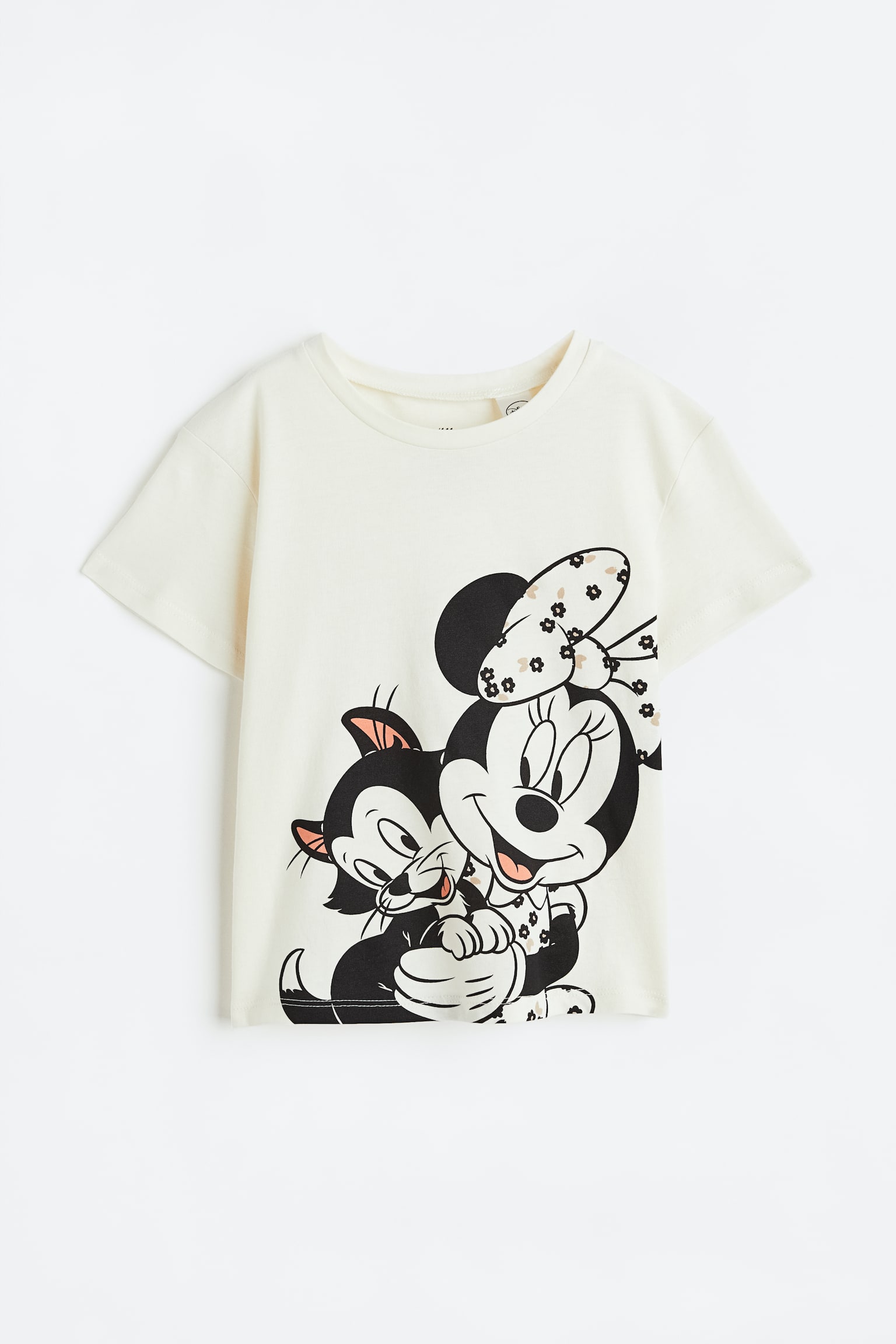 Print Tee - Natural white/Minnie Mouse/Light pink/Barbie/Light pink/Minnie Mouse/Cream/Minnie Mouse/Natural white/Minnie Mouse/White/SmileyWorld®/Light lilac/Frozen/Charcoal/Minnie Mouse/White/Pokémon - 1