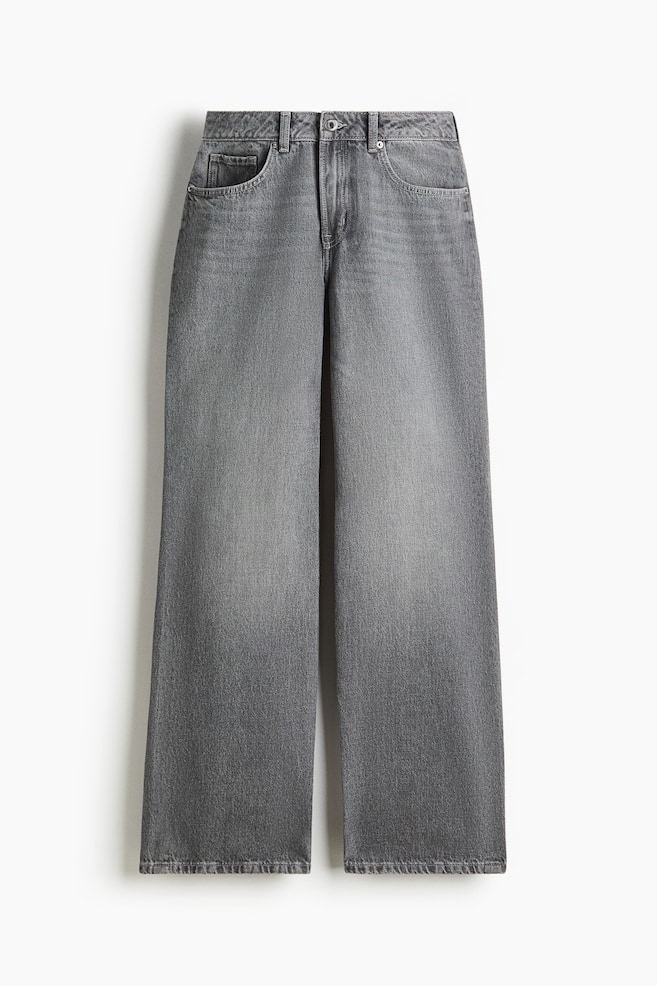 Bleecker High Rise Wide Leg Jeans - Denim gray/Dark denim blue/Light beige/Dark denim blue/Dark denim blue/pinstriped/Light denim blue/Dark denim blue/Gray - 1