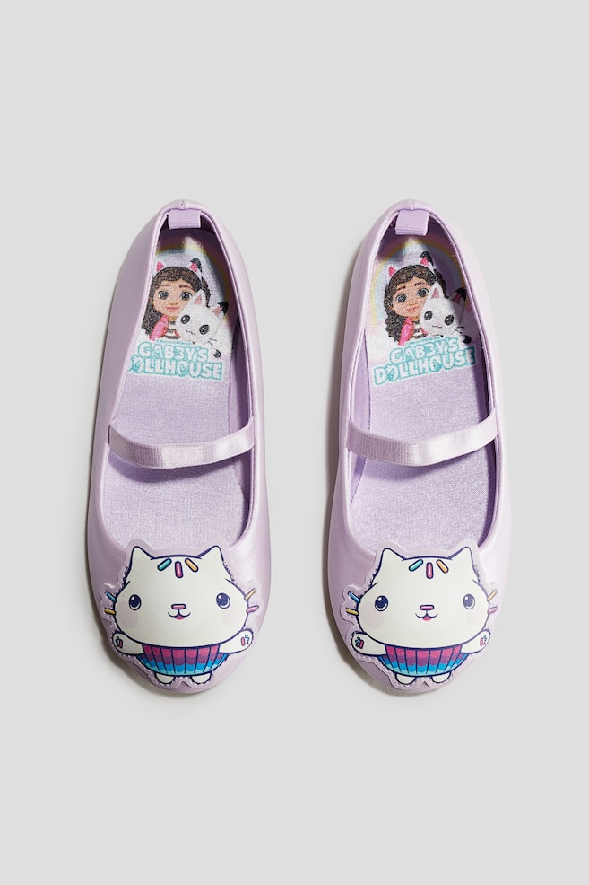 Ballerines scintillantes - Violet/Gabby - 1