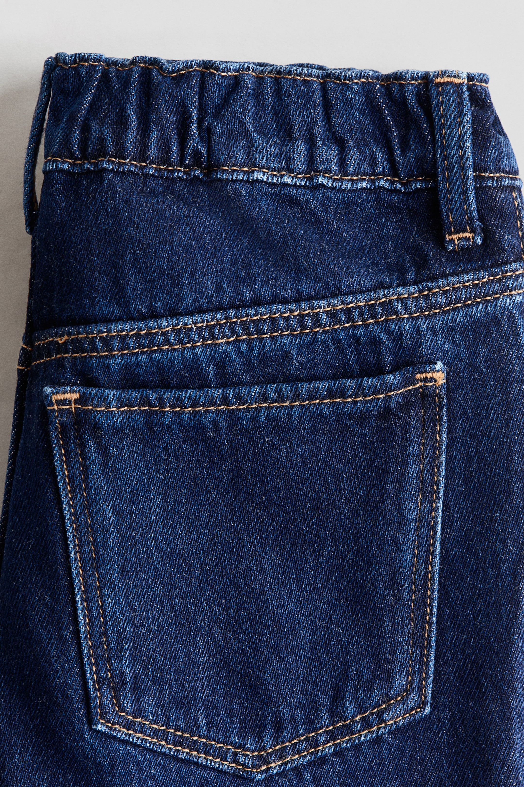 Детские джинсы H&M Tapered Cotton-blend Jeans — фото 5