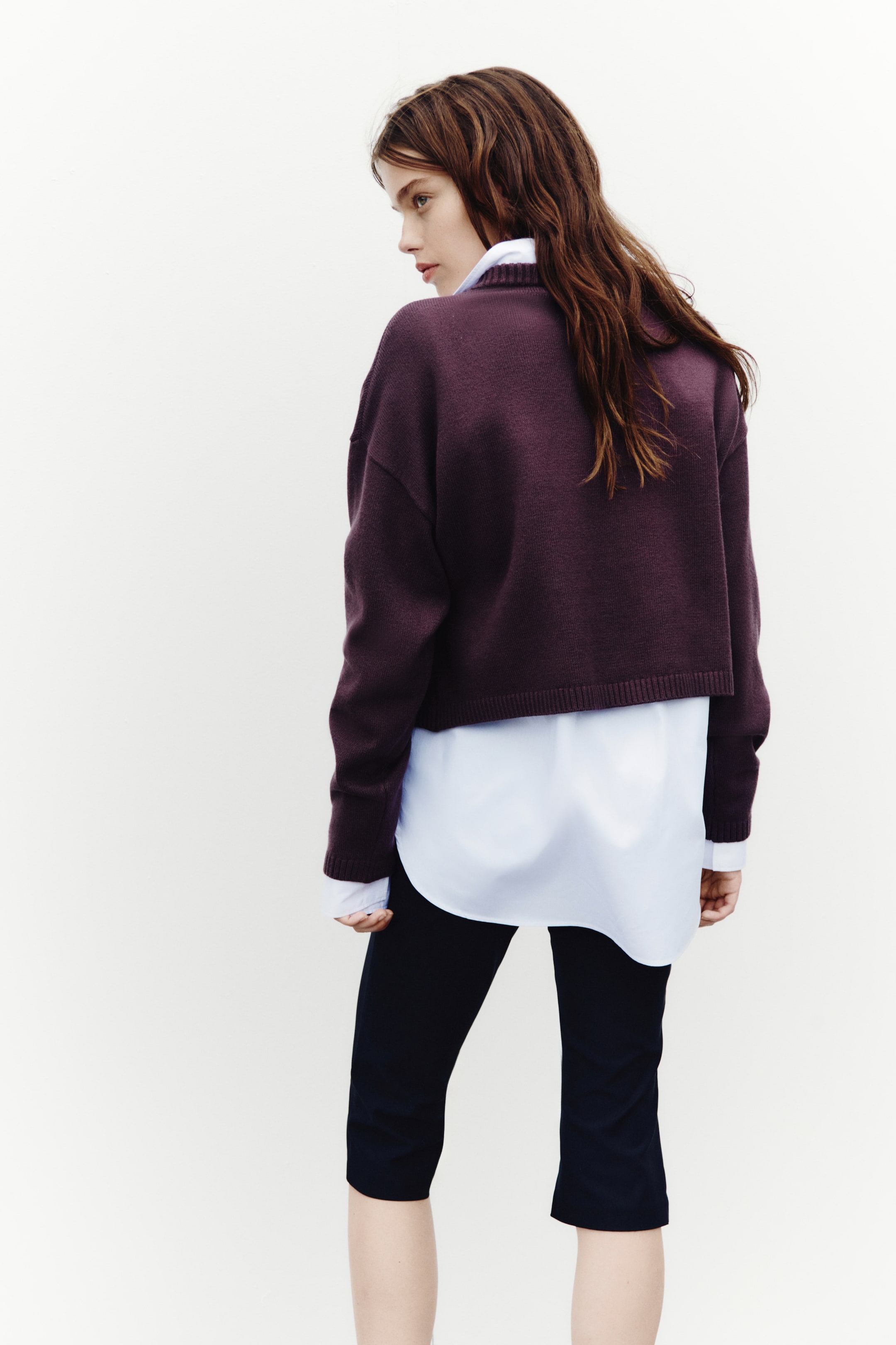 Loose-Fit Cotton-Blend Sweater