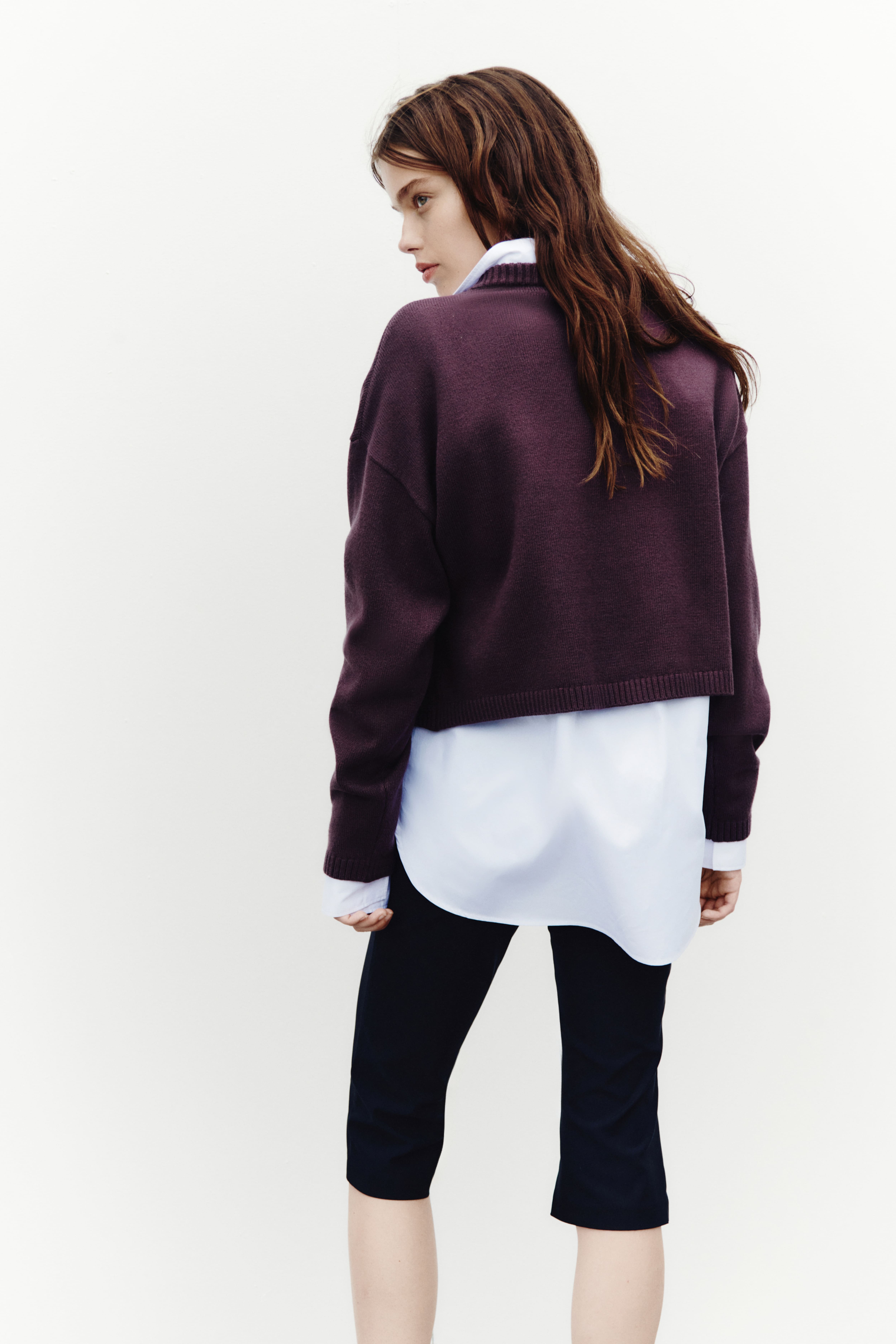 Loose-Fit Cotton-Blend Sweater