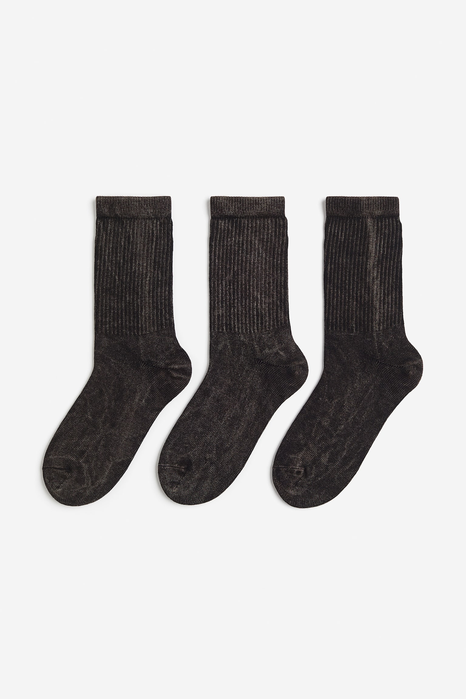 3-pack sports socks in DryMove™ - Vintage black - 1