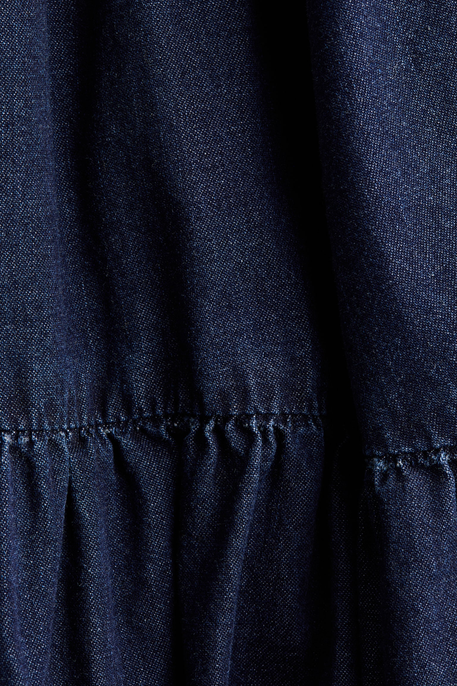 ルーズフィットキャミワンピース - ダークデニムブルー/ライトデニムブルー/ブラック - 3