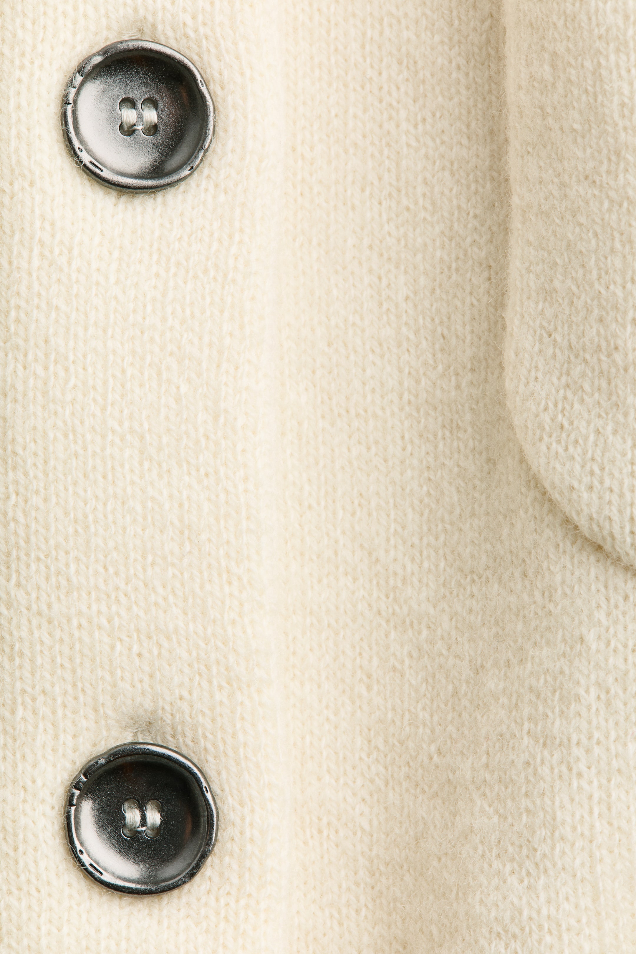 Wool-Blend Pocket-Detail Cardigan