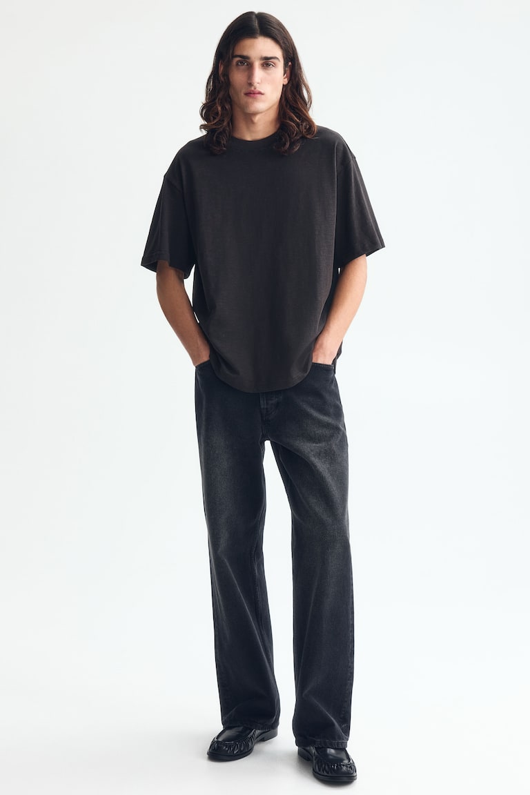 Pamučna majica Relaxed Fit