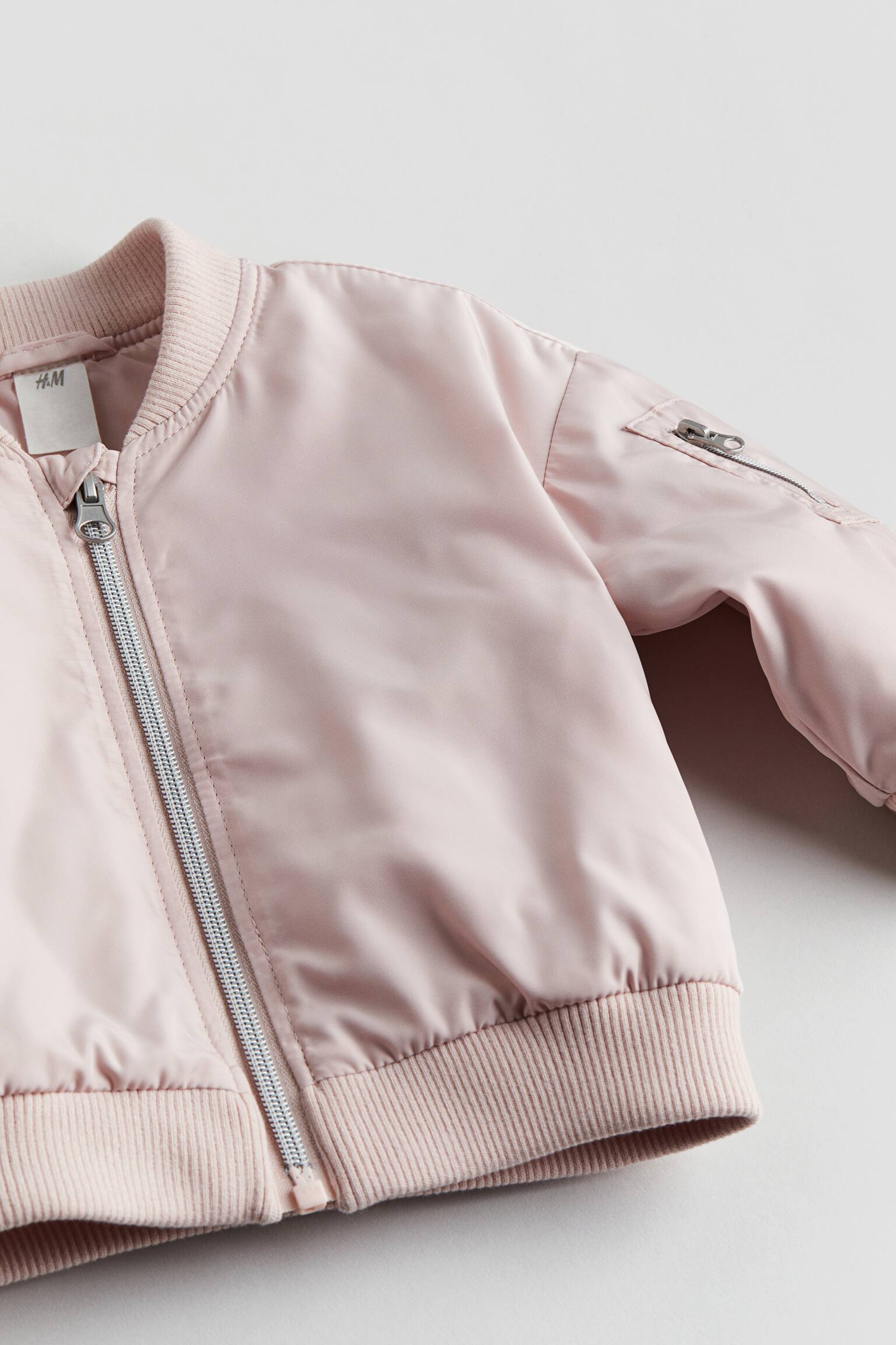 Bomber Jacket - Light pink - 2