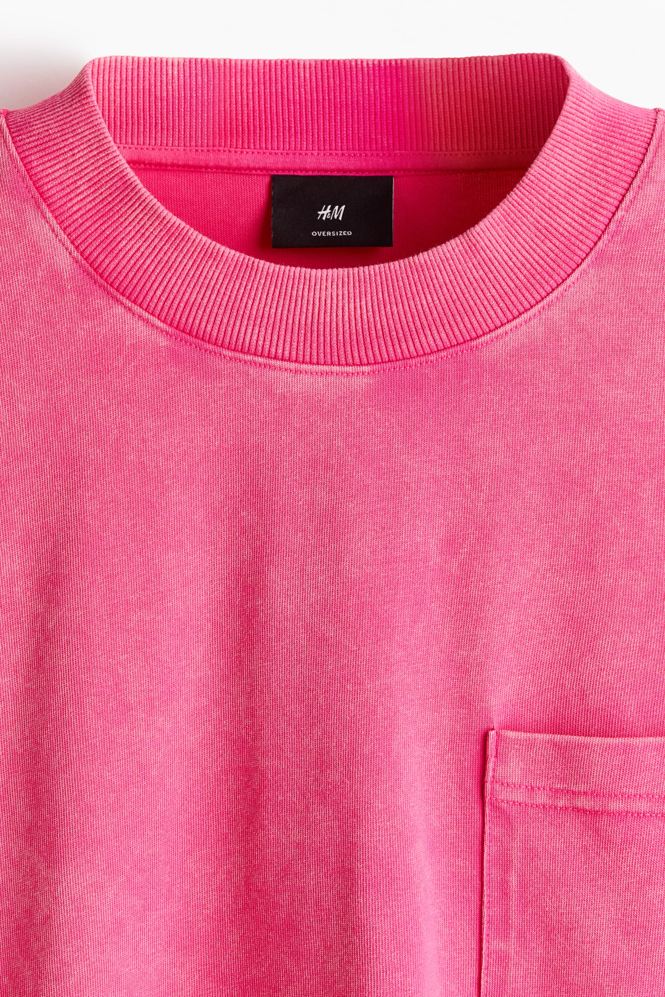 T-shirt à effet superposé ample en coton