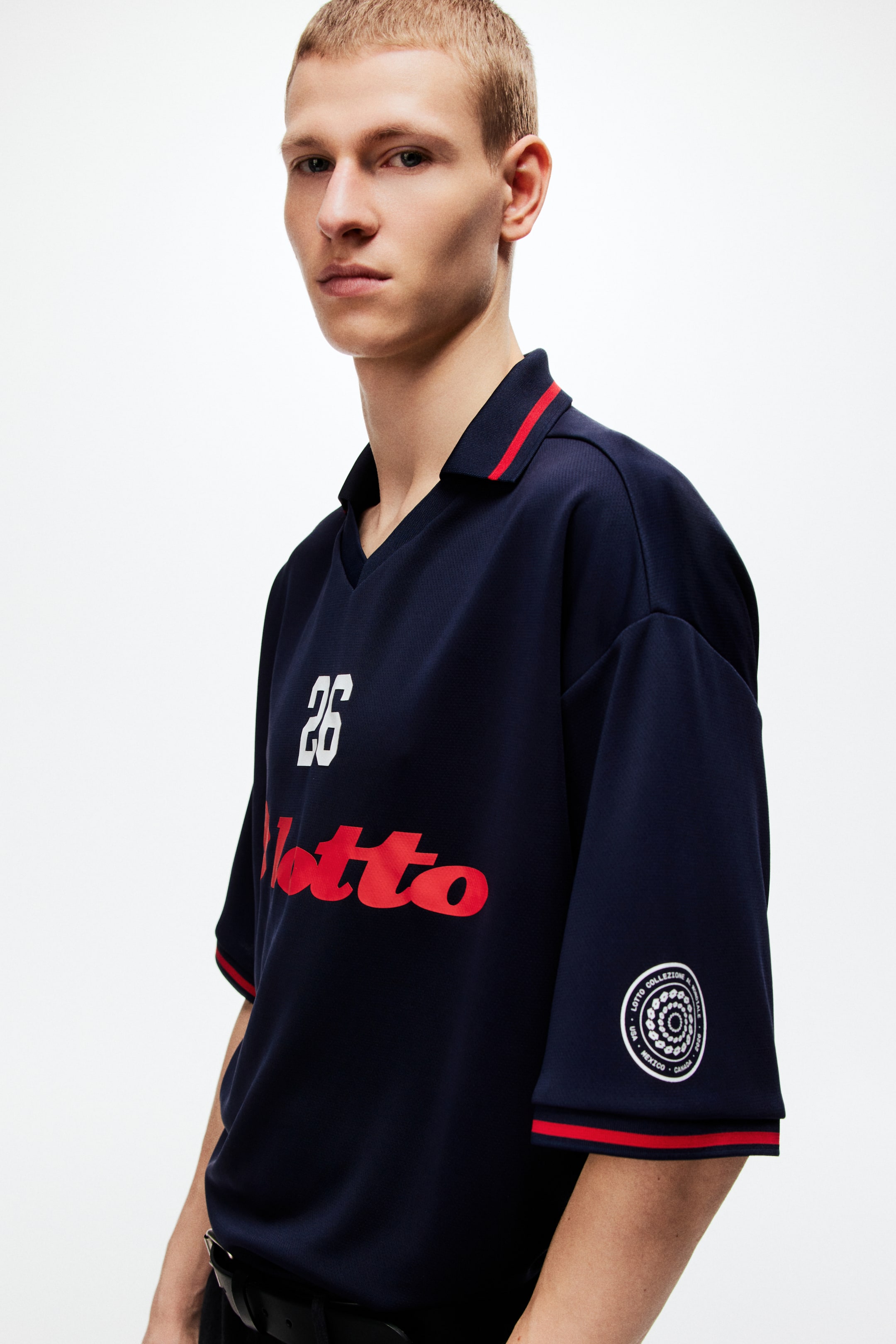 Loose-Fit Soccer Jersey