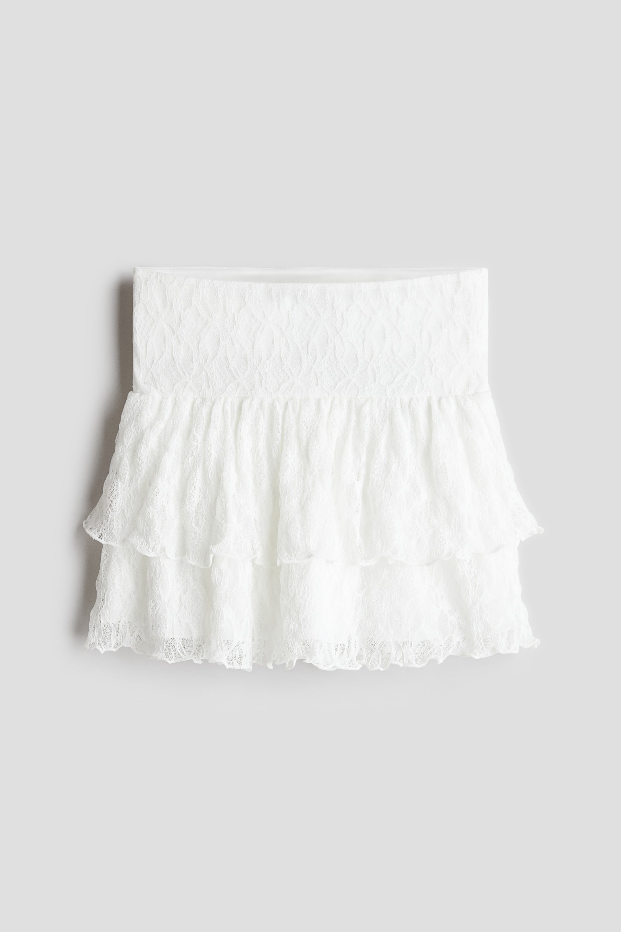 Tiered Lace Skirt