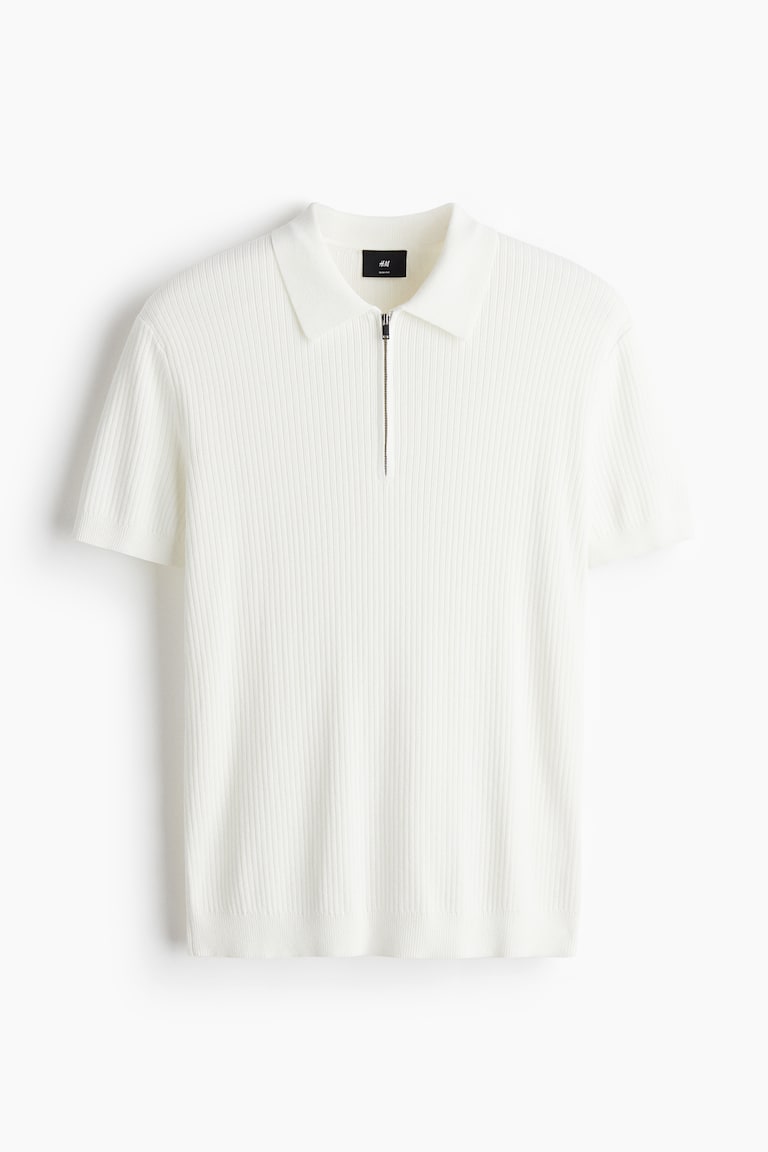 Polo majica s rajsferšlusom Slim Fit