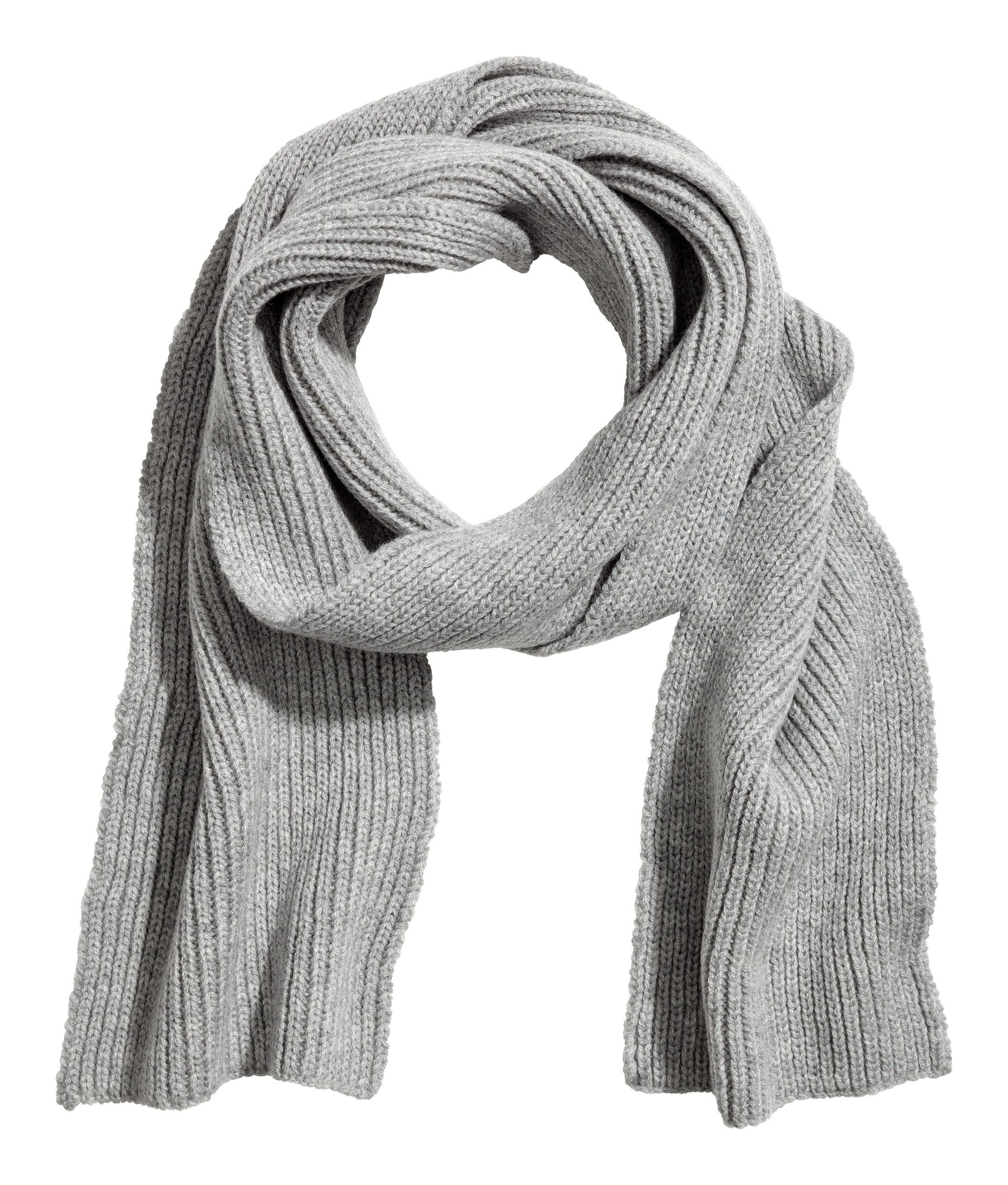 View larger image: Ribbed wool scarf - Grey marl - Kids | H&M GB 1