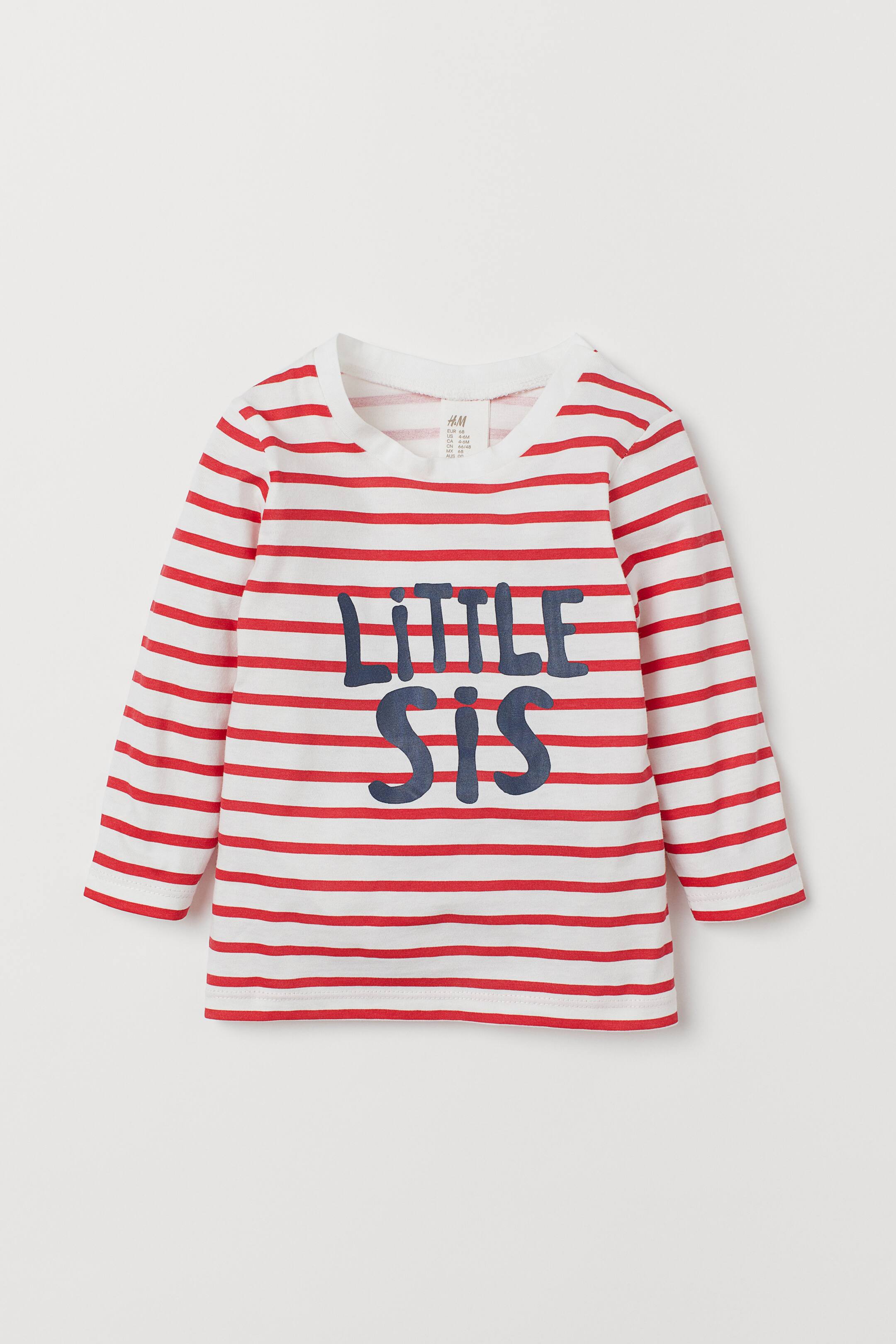 View larger image: Sibling top - Red striped/Little Sis - Kids | H&M 1