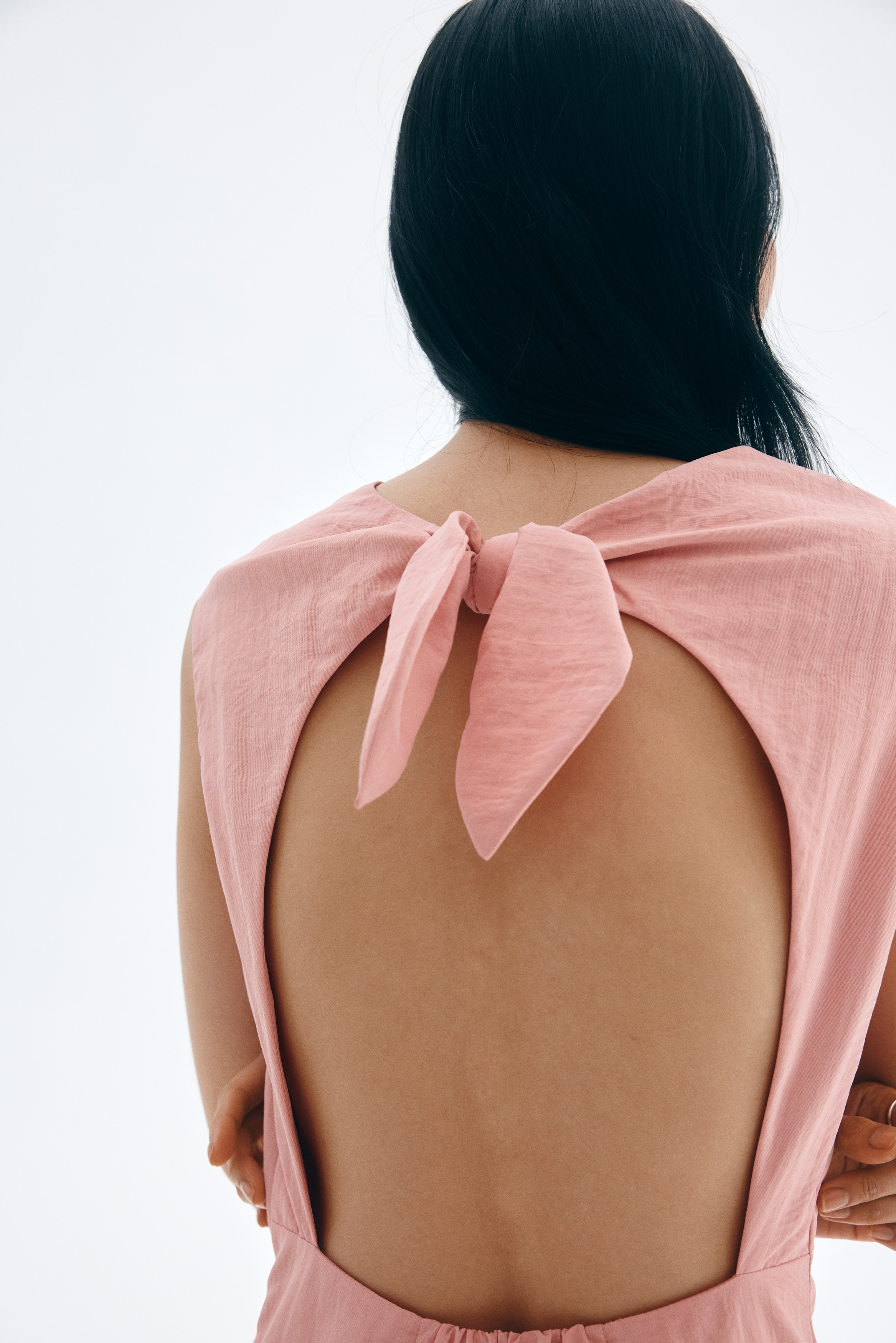Bubble-hem dress