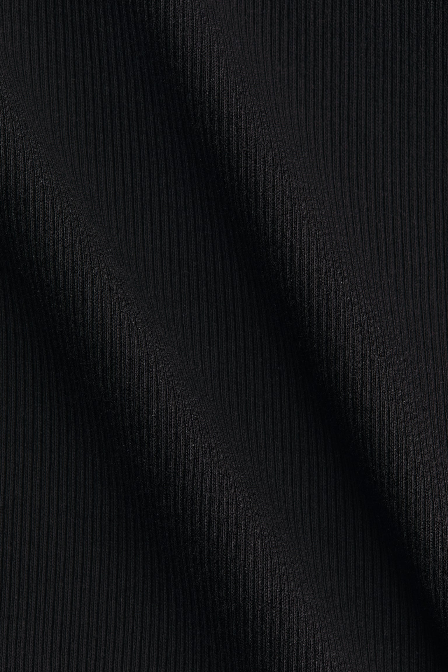 Ribbed cotton vest top - Black/Light pink/White/White/Striped - 2