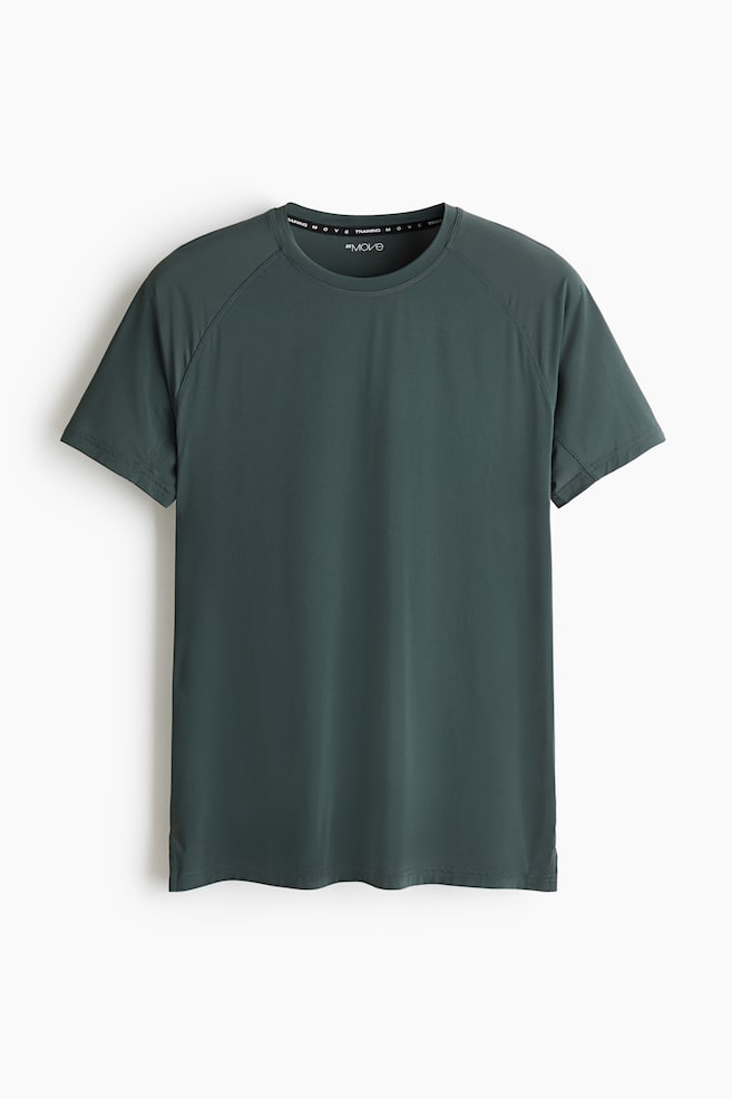 Muscle-Fit Sports T-Shirt with CoolMove™ - Pine green/Dark plum/Navy blue/Twilight blue/White - 1