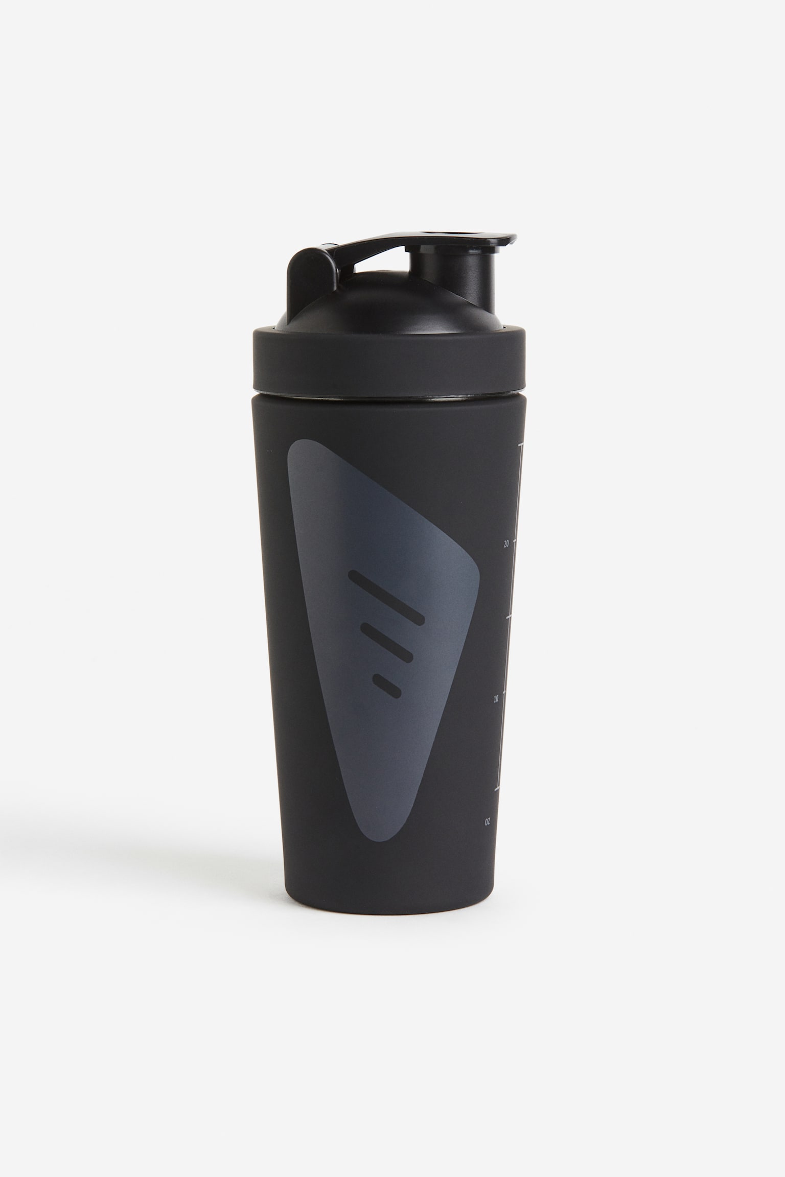 Stainless Steel Sports Shaker - Black - 1