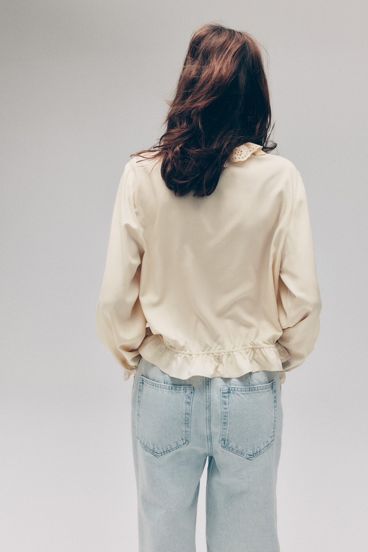 Ruffle-Trimmed Blouse - image 2