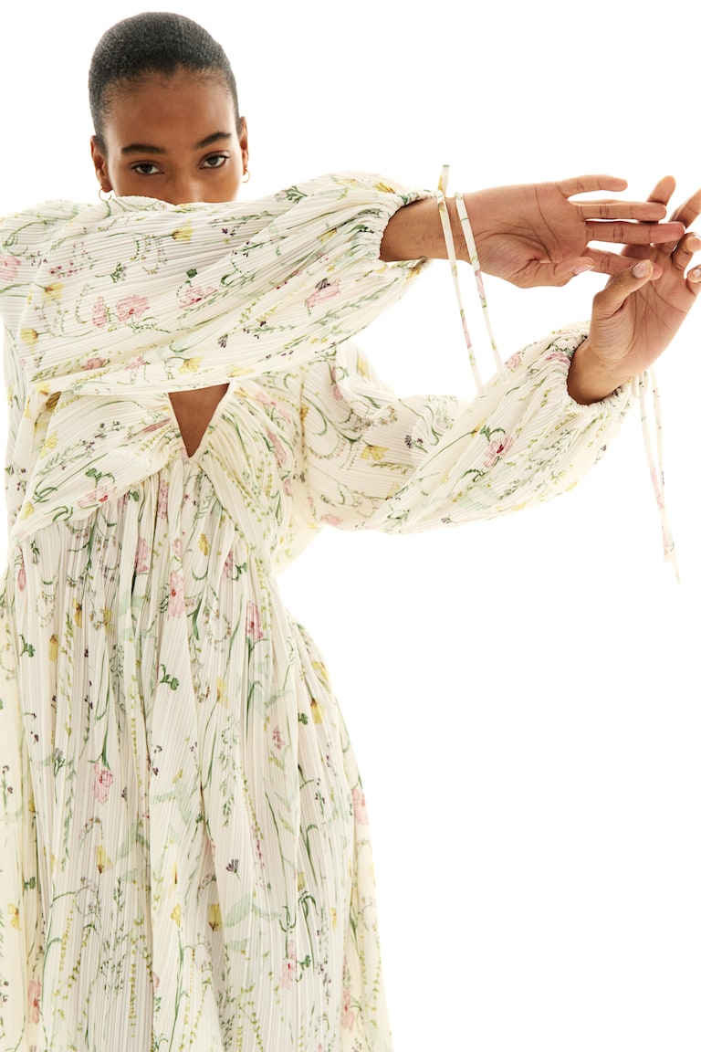 Plisse Jurk Hm Jurk Kind Plissé Dress - Main Image