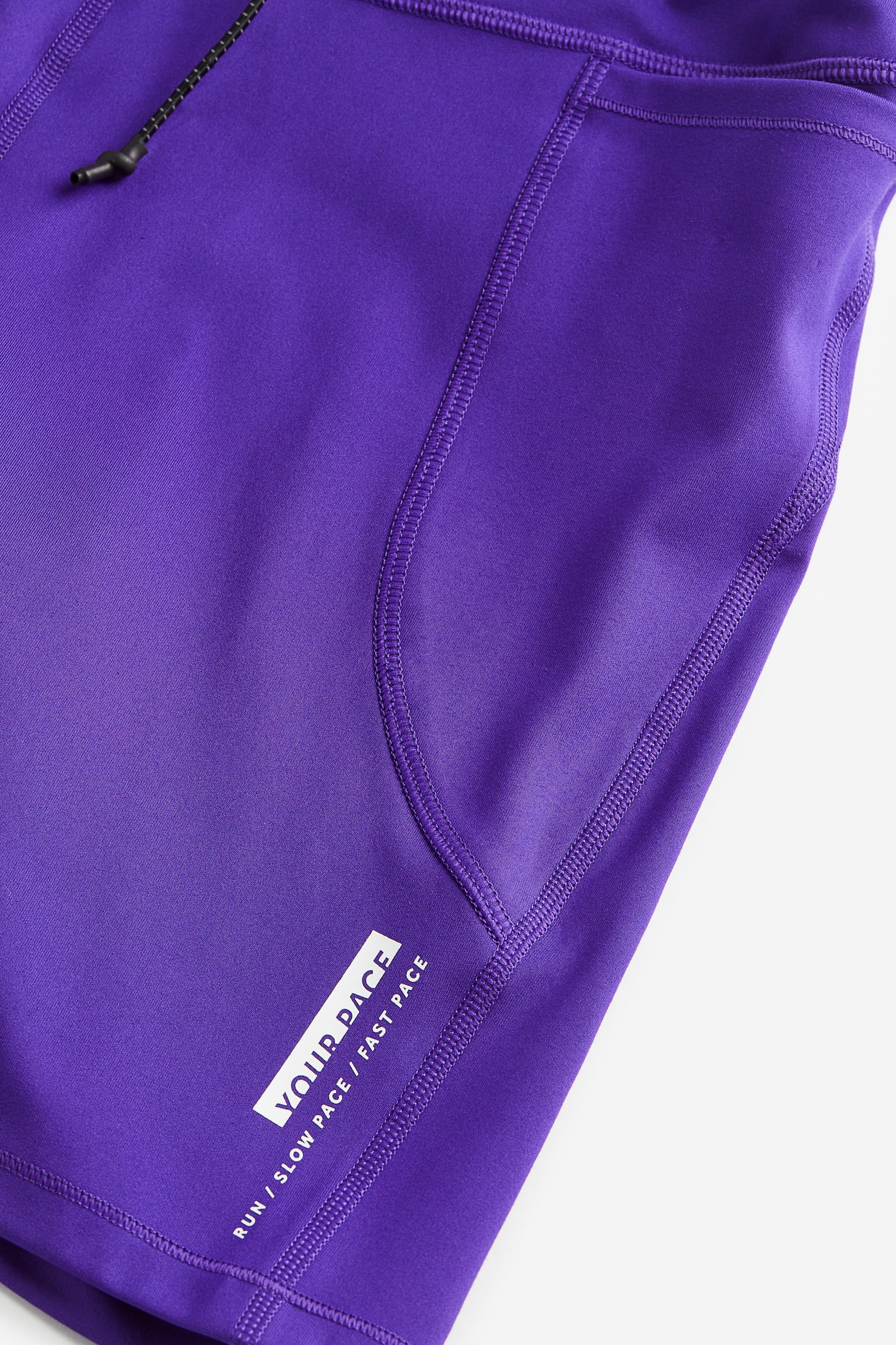 DryMove™ Running Shorts - Dark purple/Black - 2