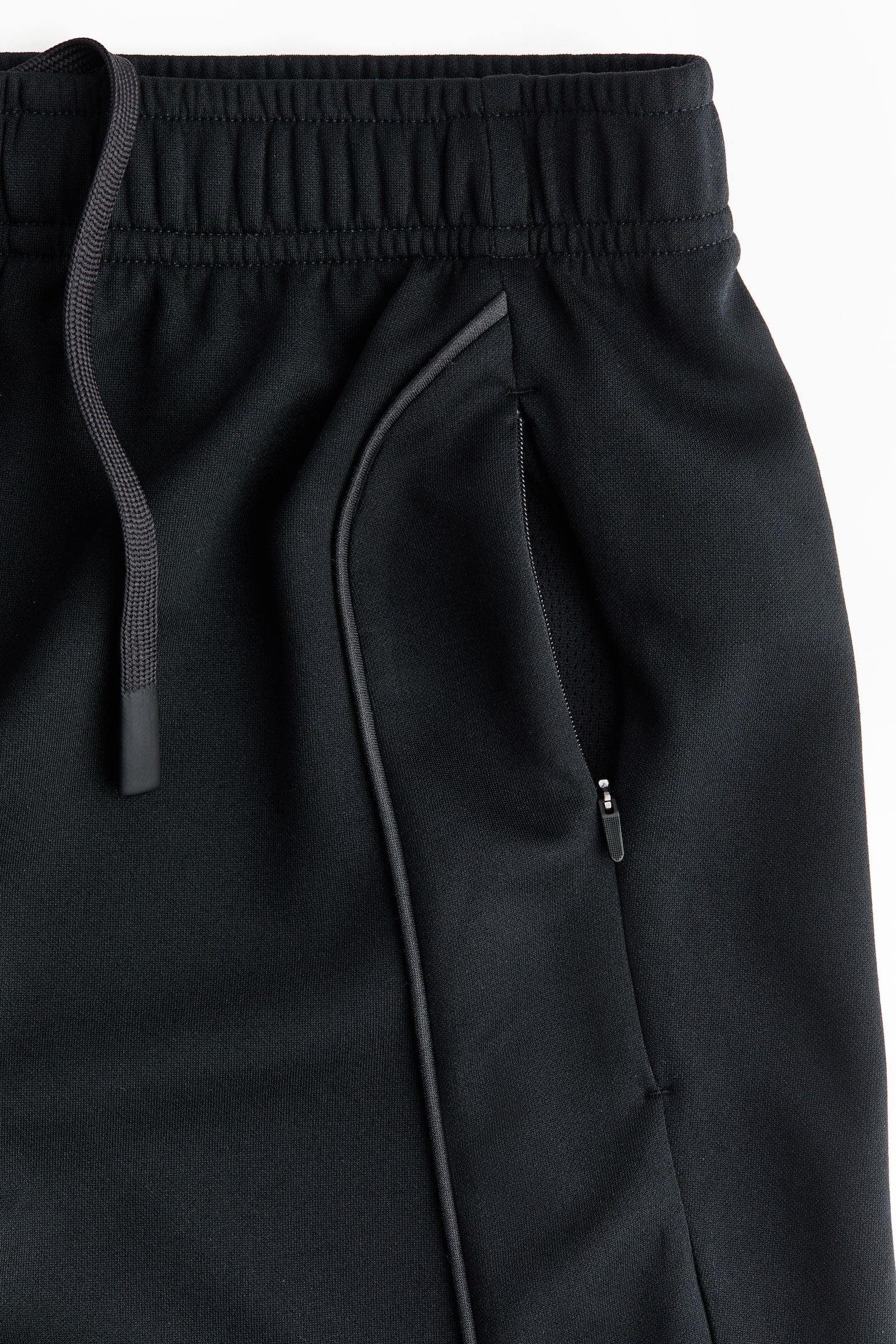 Мужские шорты H&M Move Soccer with DryMove™, цвет: Чёрный — фото 8