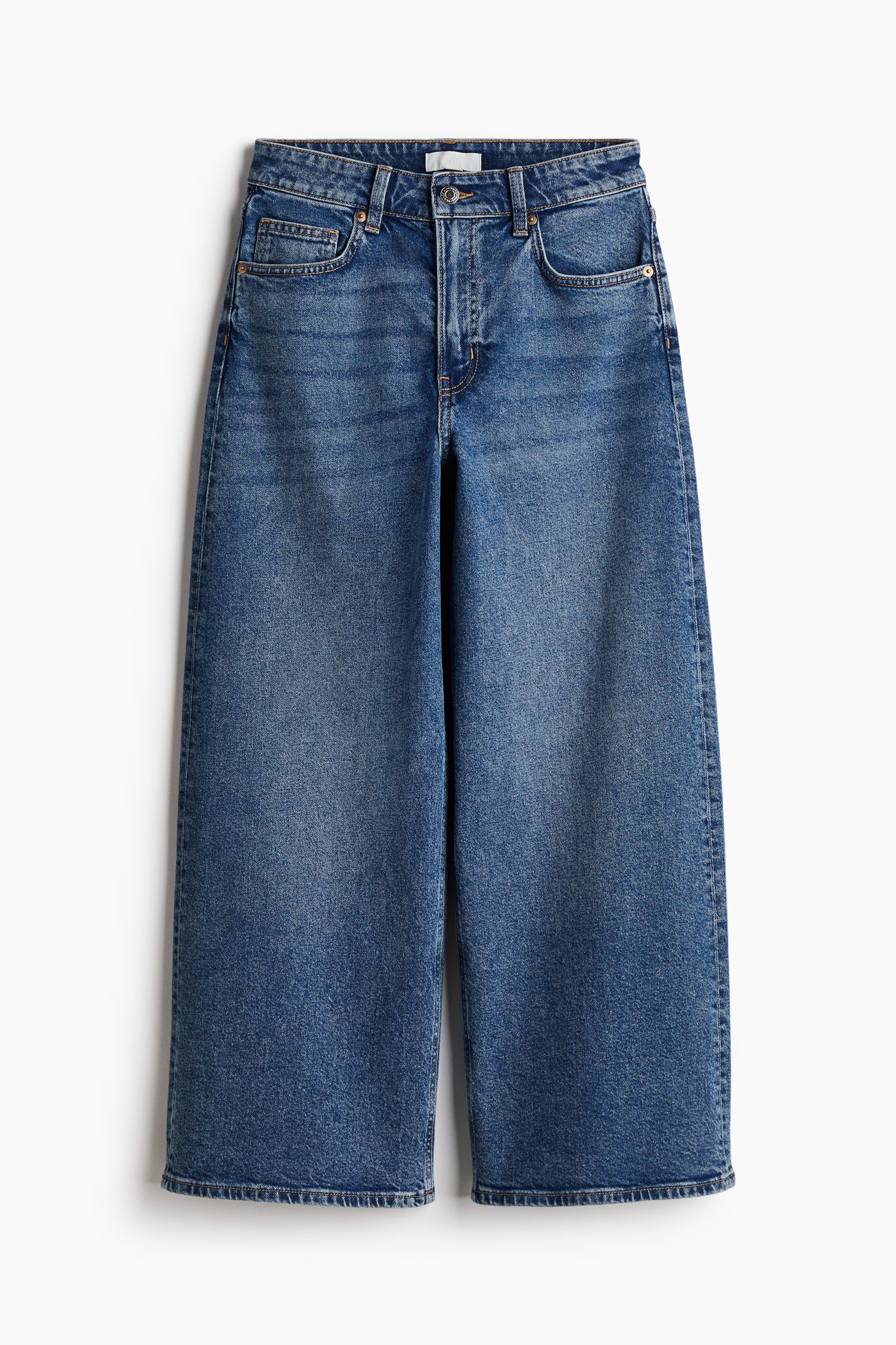 Wide jeans - Denim blue - Ladies | H&M GB 5