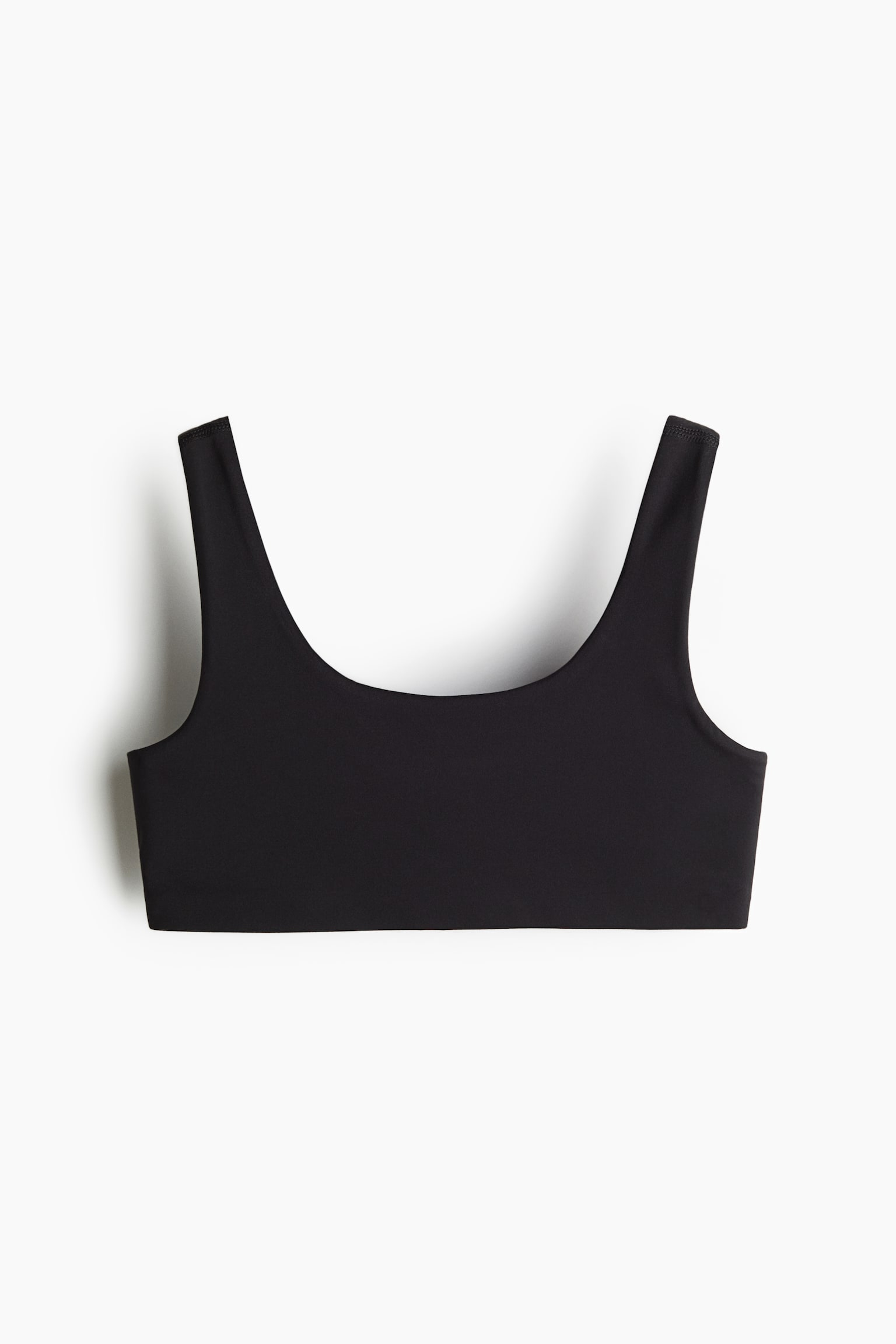 Sports top in SoftMove™ - Black/Pink - 1