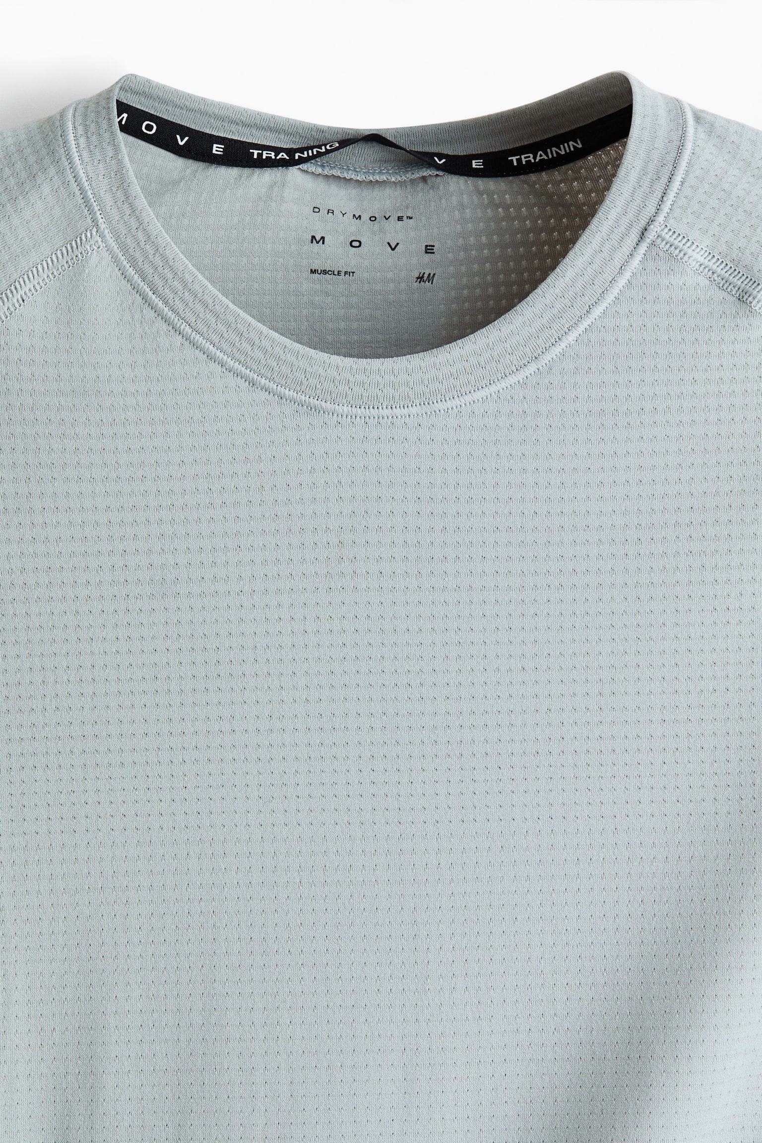 Playera deportiva Muscle Fit con DryMove™ - Verde menta pardo/Rosa oscuro/Negro/Azul oscuro - 7