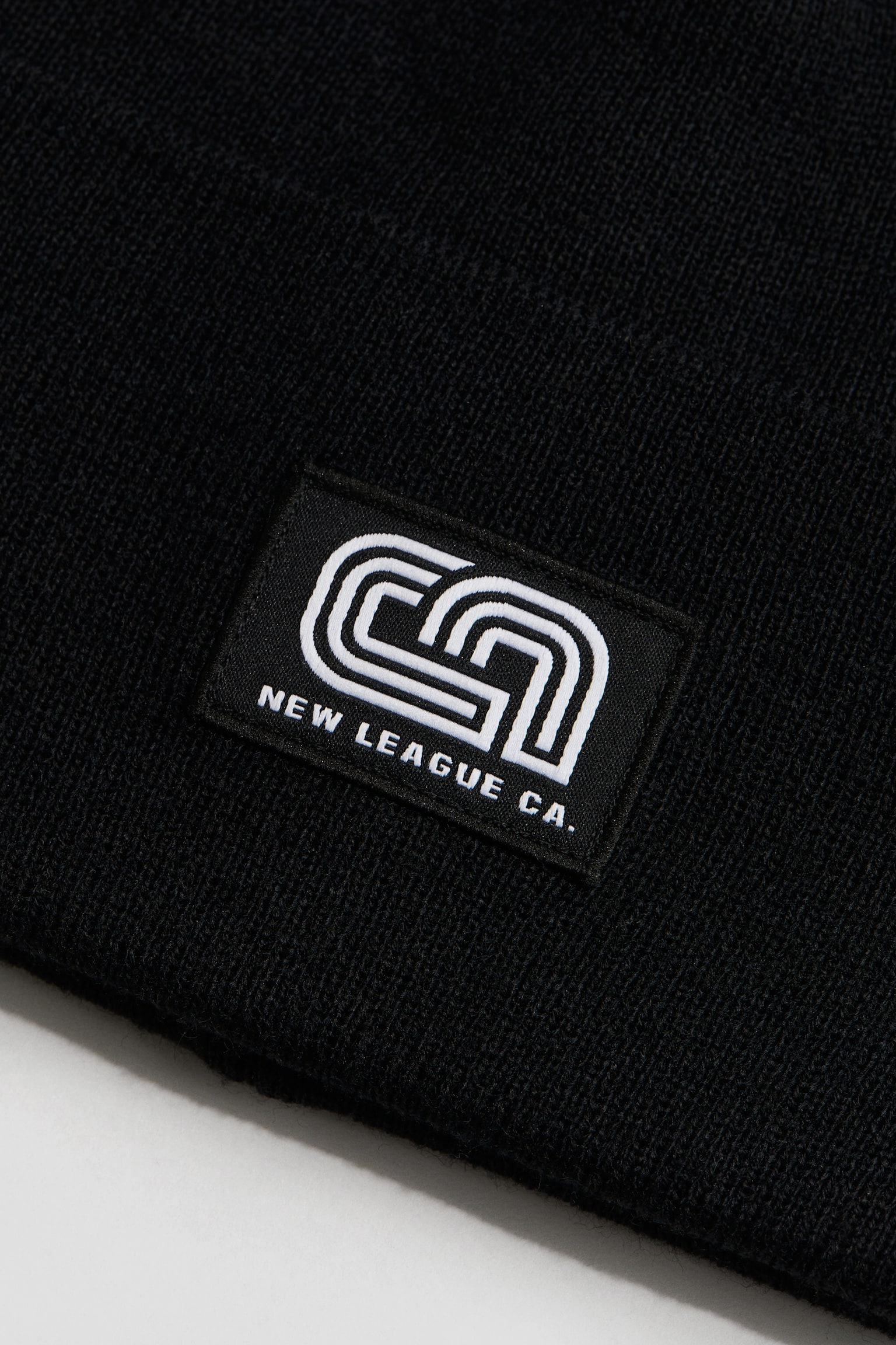 Appliquéd beanie - Black/New League/Dark green/Grey marl/New League - 2