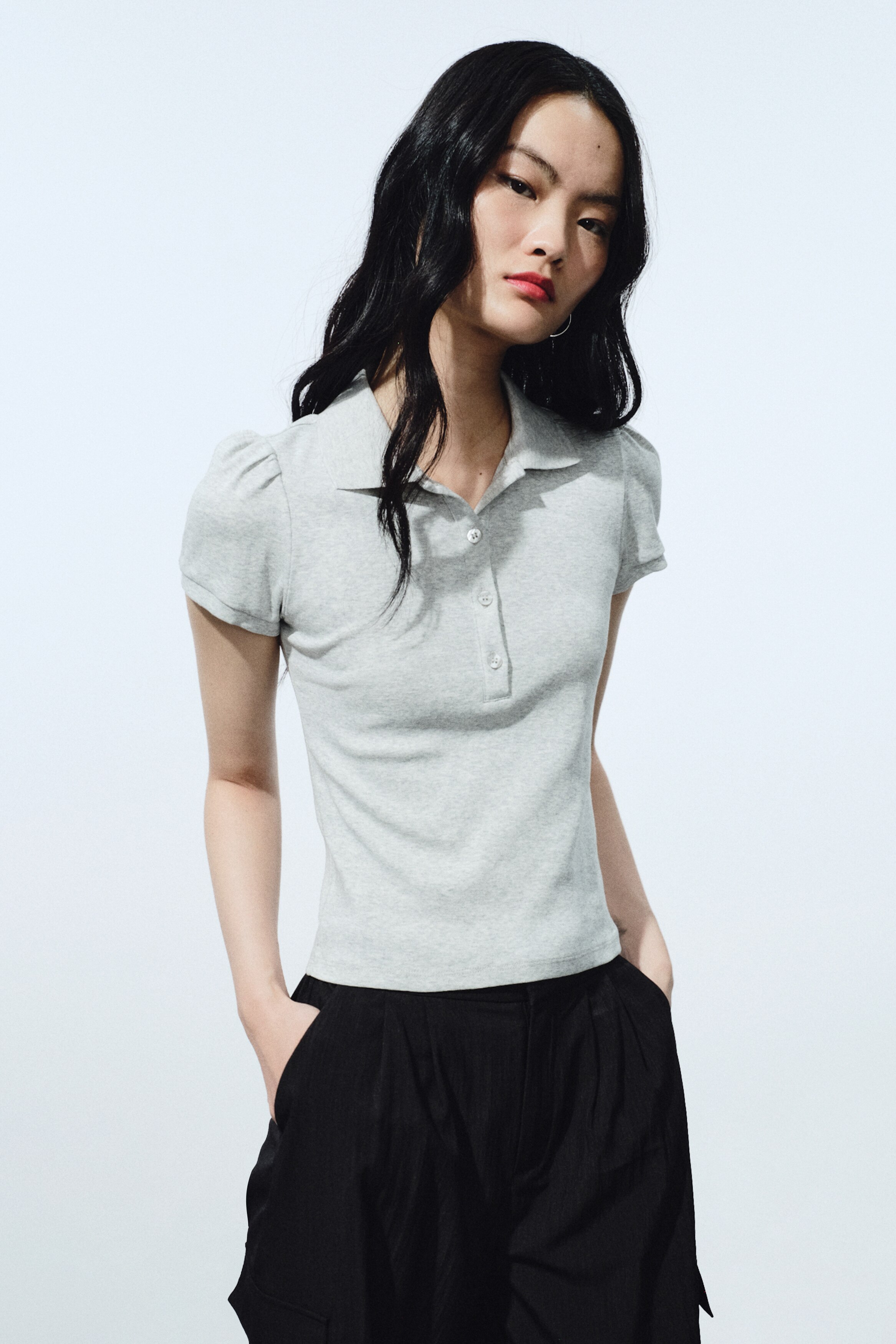 パフスリーブトップス | T シャツ・ニット 他 | H&M JP